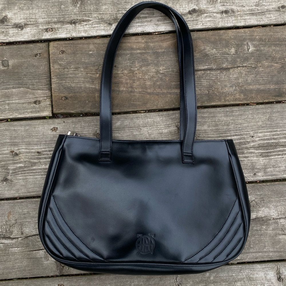 Jean Paul Gaultier Jean Paul Gaultier Y2K Leather Logo Handbag Baby Bag Purse Size ONE SIZE - 1 Thumbnail