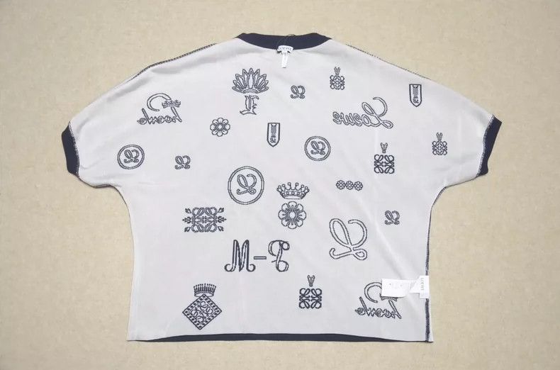 Loewe LOEWE Printed knit short sleeve T-shirt Size S / US 4 / IT 40 - 5 Thumbnail