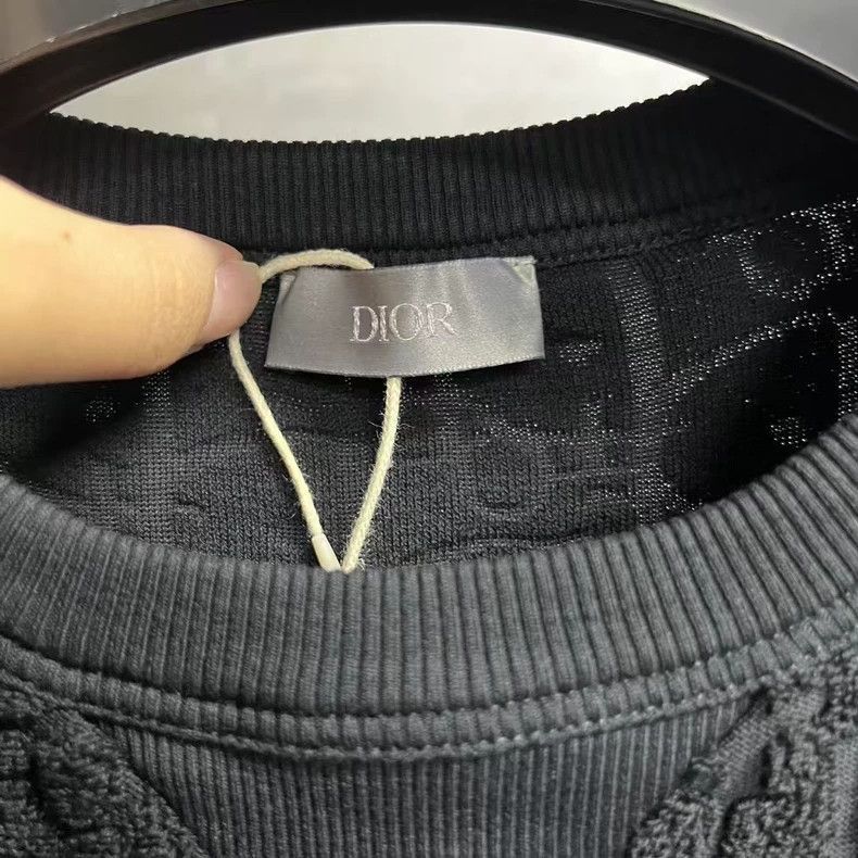 Dior Dior Dior Black Logo Casual Crew Neck T-Shirt-2507 Size US S / EU 44-46 / 1 - 4 Thumbnail