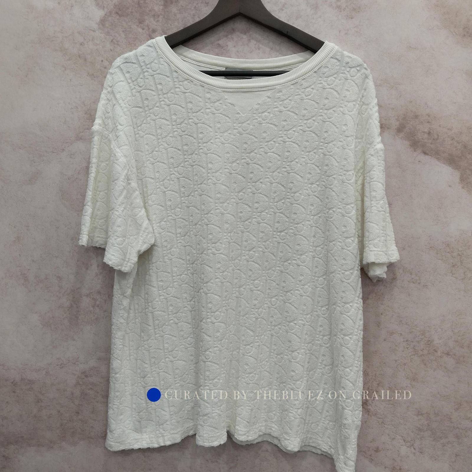 Dior Classic White Cotton Tee in Size M Size US M / EU 48-50 / 2 - 1 Thumbnail