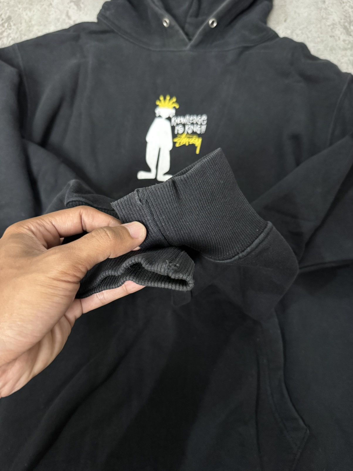 Stussy STUSSY KNOWLEDGE IS KING HOODIE Size US M / EU 48-50 / 2 - 5 Thumbnail