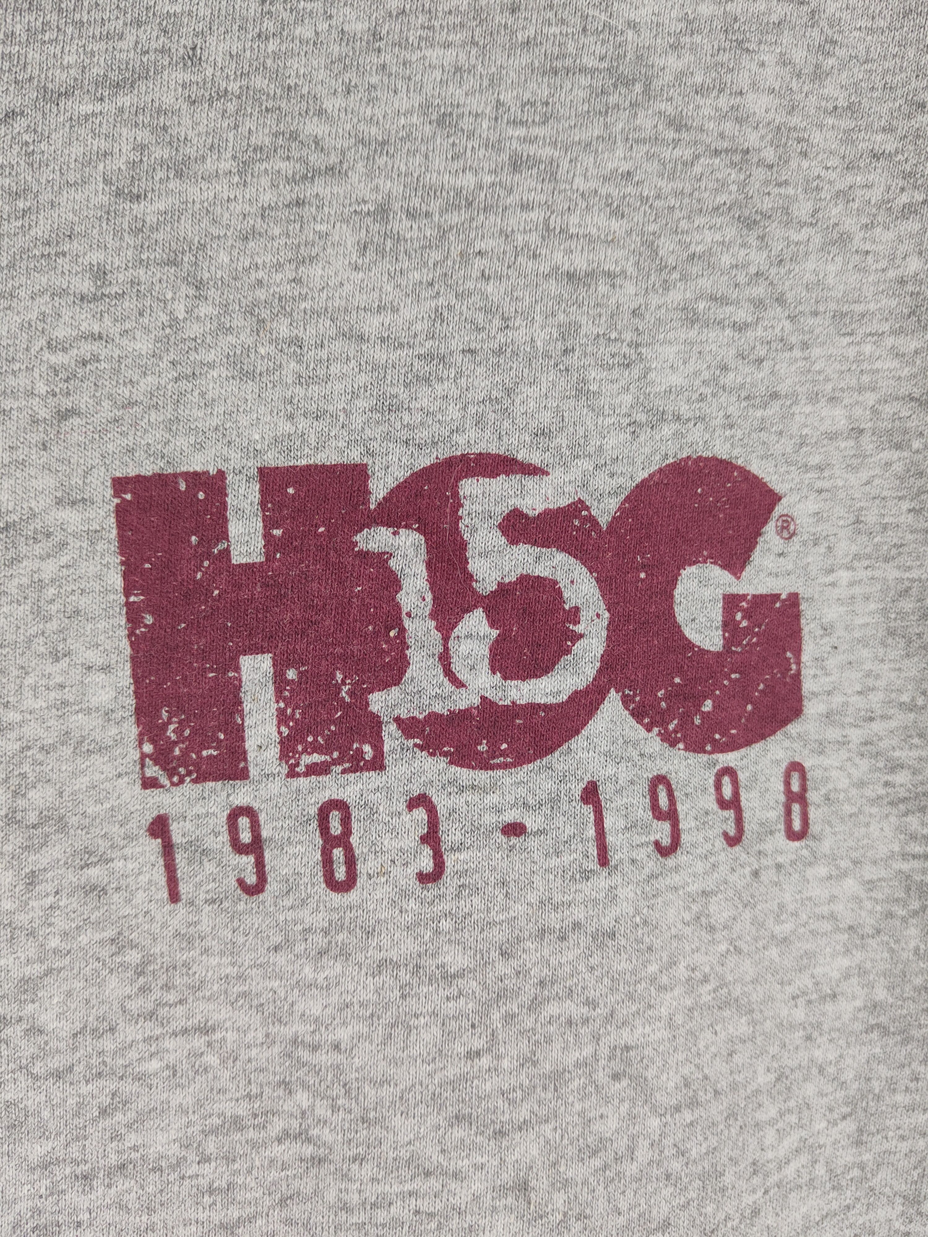 Harley Davidson DL 90' HOG Harley Davidson vintage Gray T-shirt #2552 Size US L / EU 52-54 / 3 - 5 Thumbnail