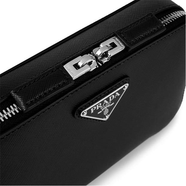 Prada PRADA Brique Re-Nylon And Saffiano Leather Bag Size ONE SIZE - 4 Thumbnail