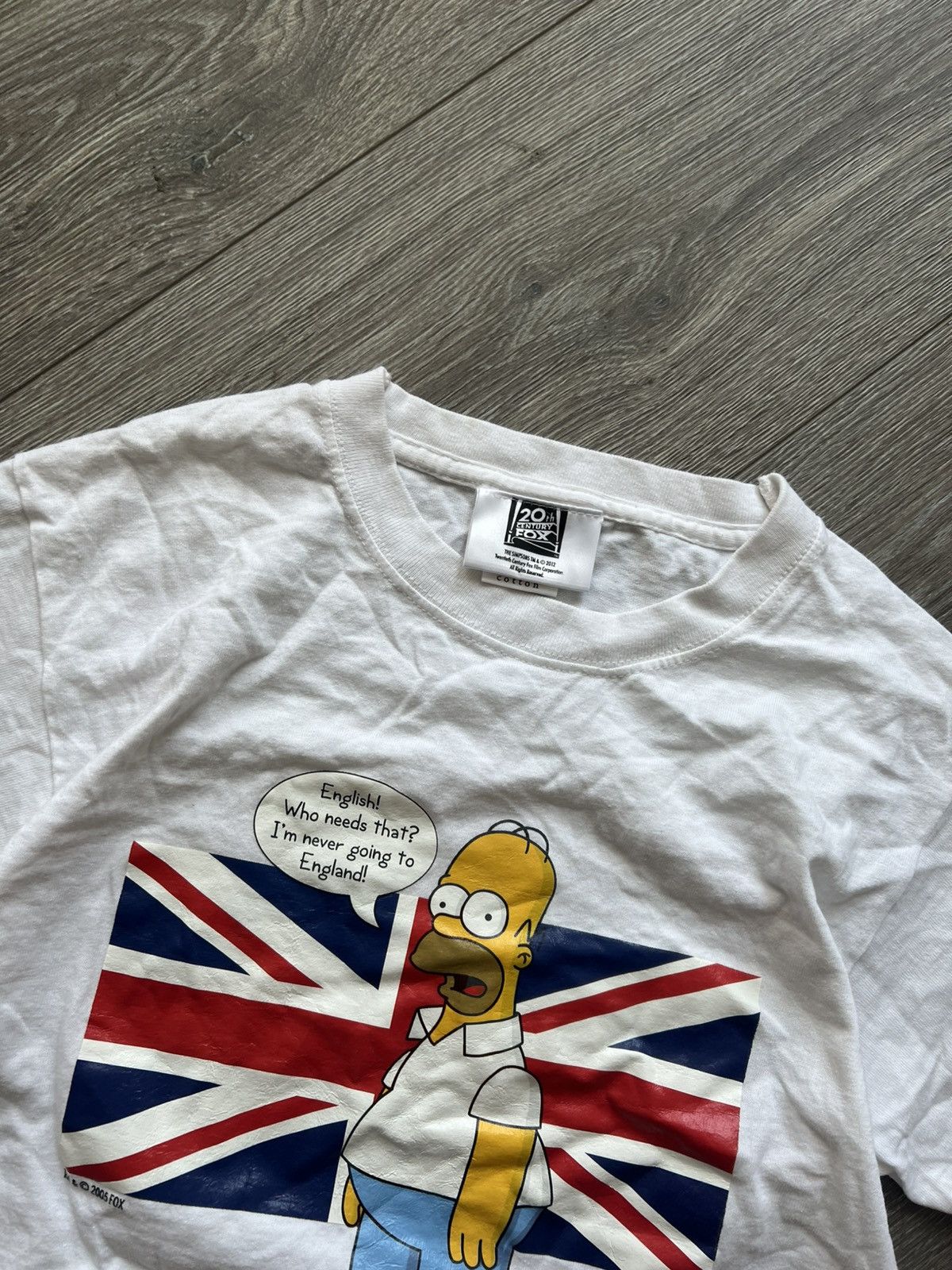 The Simpsons Vintage Homer Simpson T-Shirt Tee Movie Size US S / EU 44-46 / 1 - 4 Thumbnail
