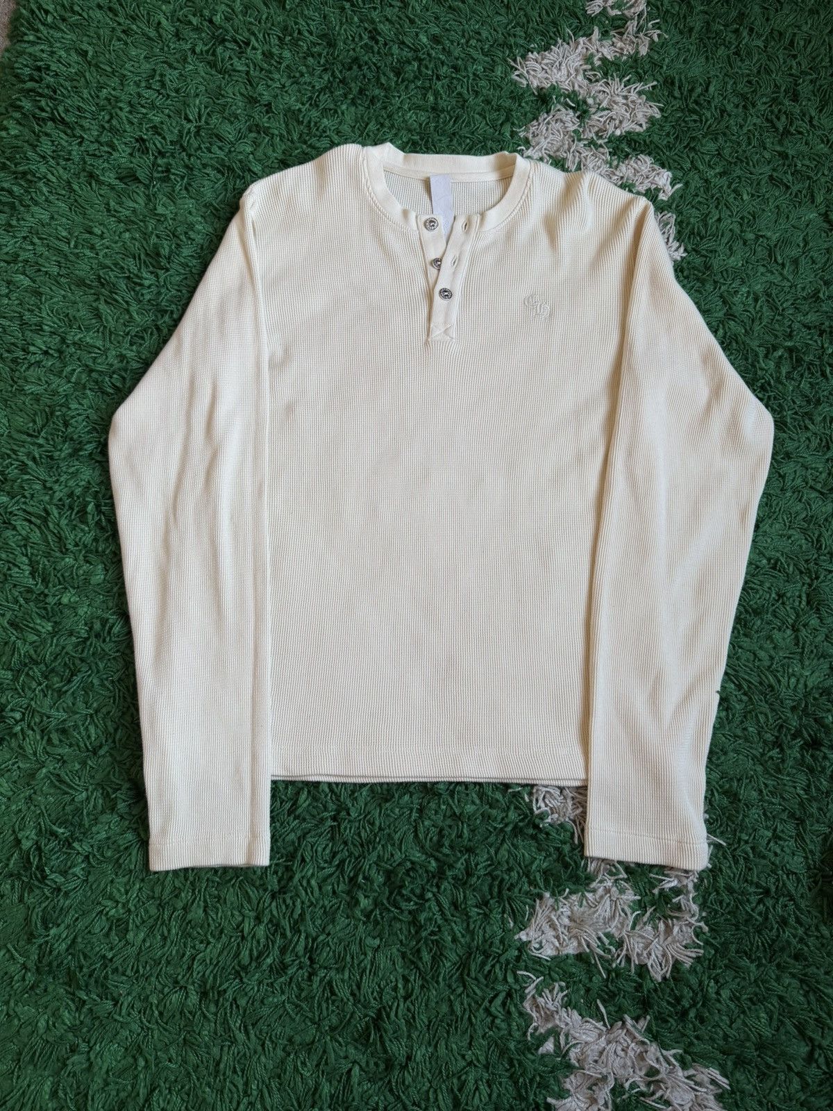 Chrome Hearts chrome hearts Waffle Henley Collar CH Logo Embroidered set Size US L / EU 52-54 / 3 - 2 Thumbnail