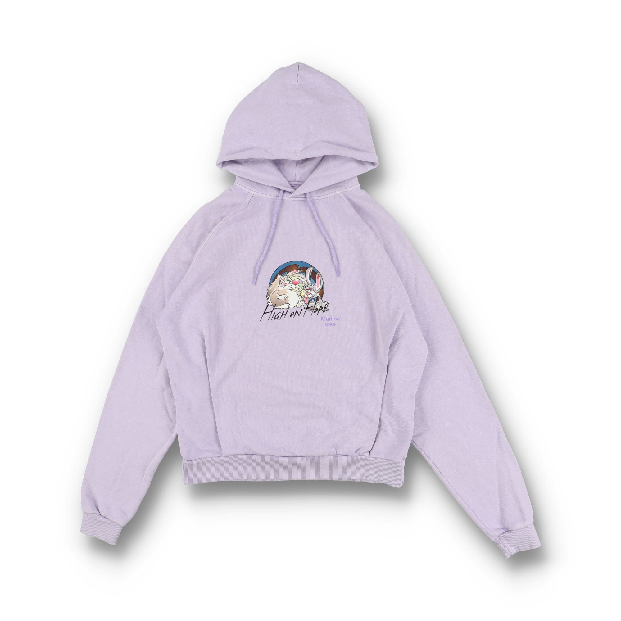 Lilac High on Hope Oversized Raglan Hoodie