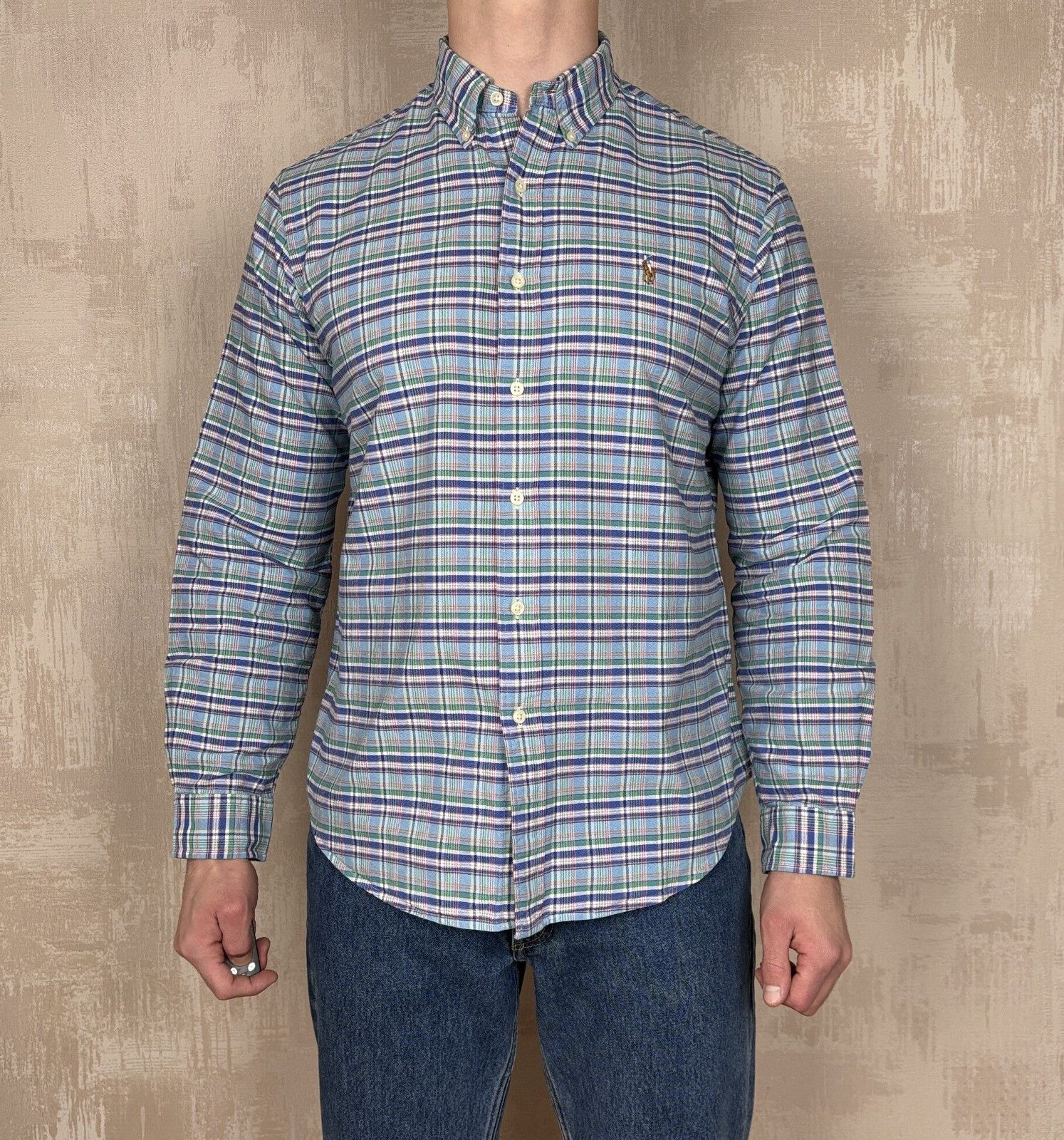 Ralph Lauren Ralph Lauren Check Long Sleeve Shirt Button Down Size US L / EU 52-54 / 3 - 2 Thumbnail