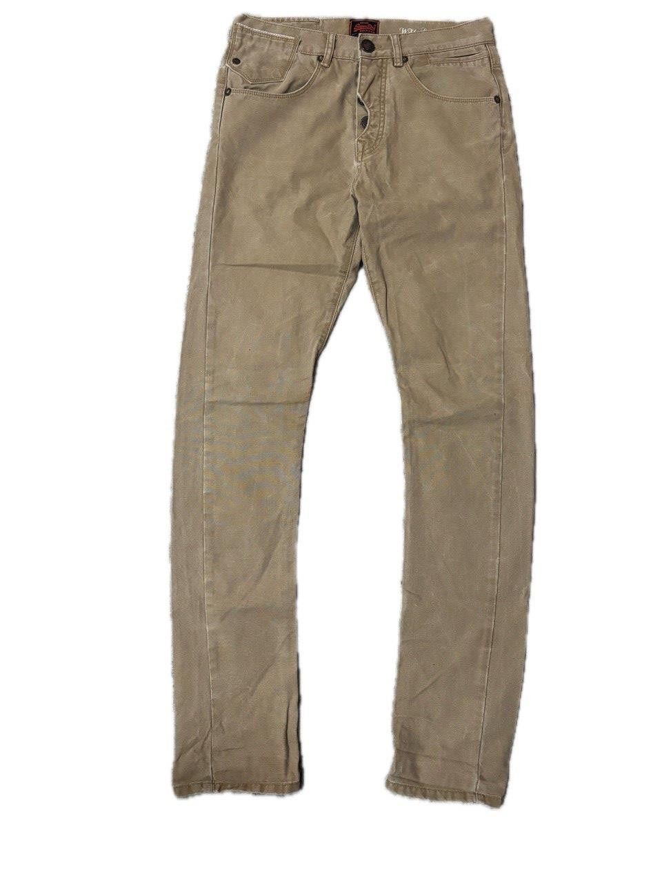 Superdry Superdry Vintage Chinos Straight Fit | 100% Cotton Size US 31 - 13 Thumbnail