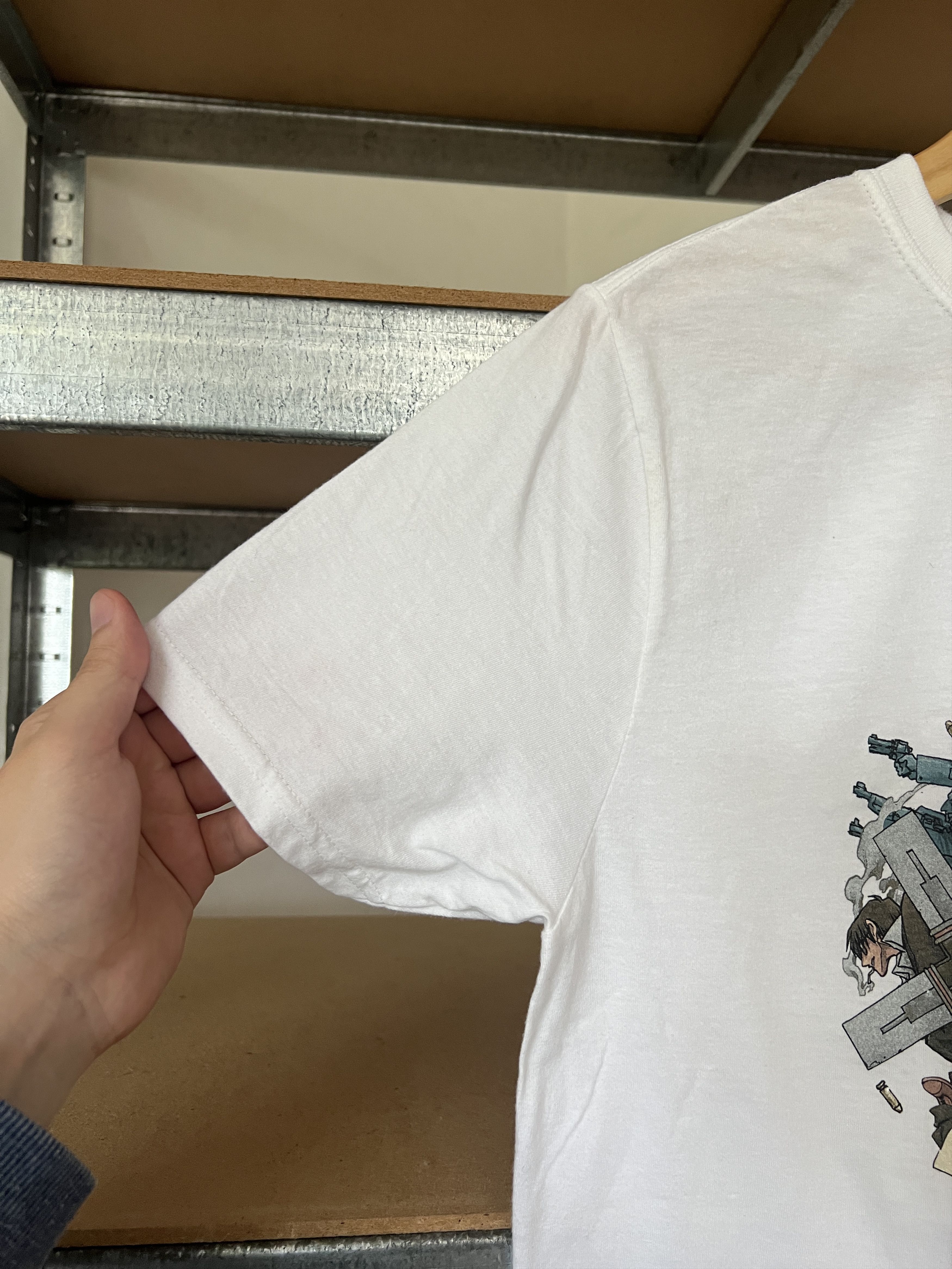 Anime Trigun Badlands Rumble Vintage Anime Movie tee Size US M / EU 48-50 / 2 - 4 Thumbnail
