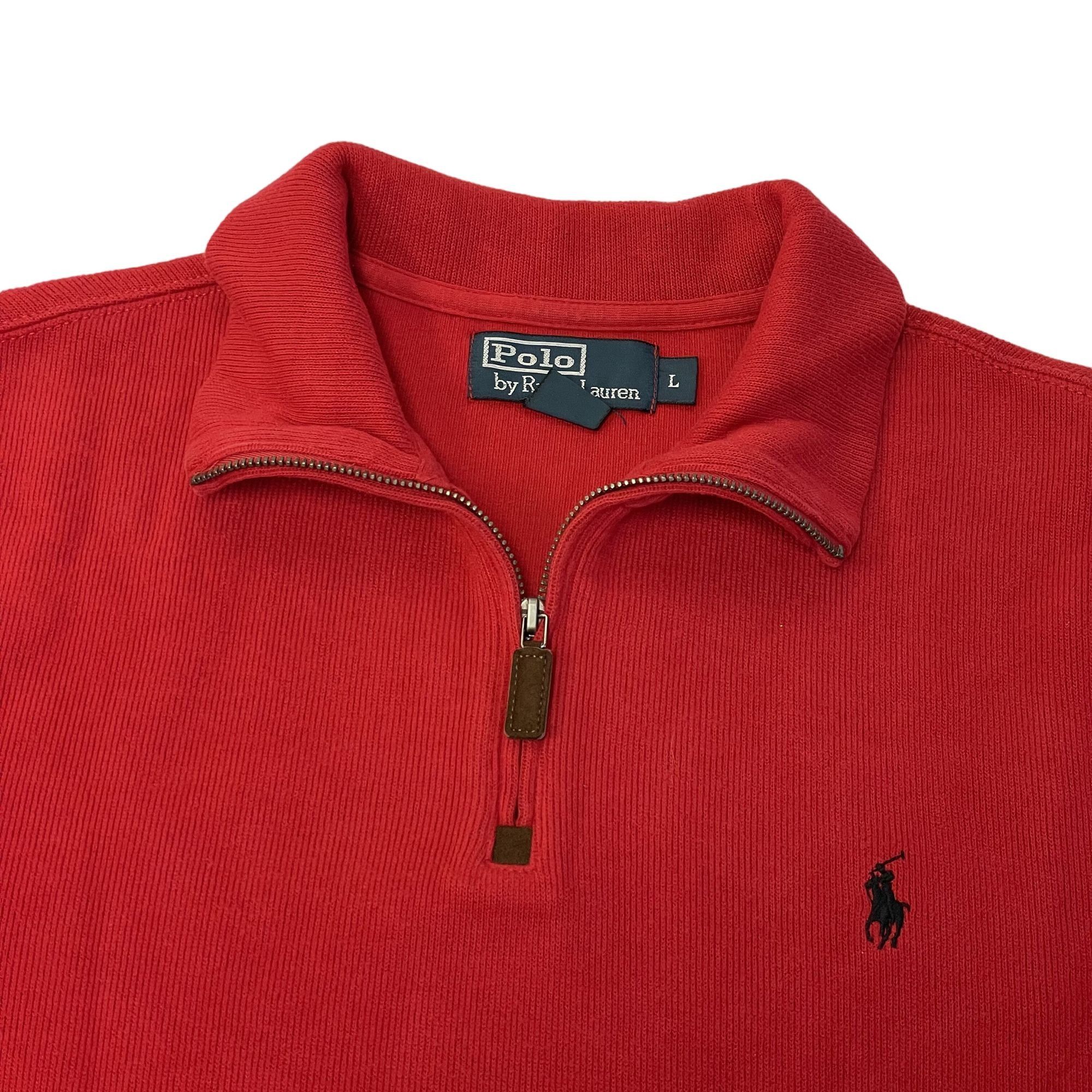 Ralph Lauren Vtg Y2K 00s Ralph Lauren KNIT POLO Logo Pony Henley Pullover Size US L / EU 52-54 / 3 - 2 Thumbnail