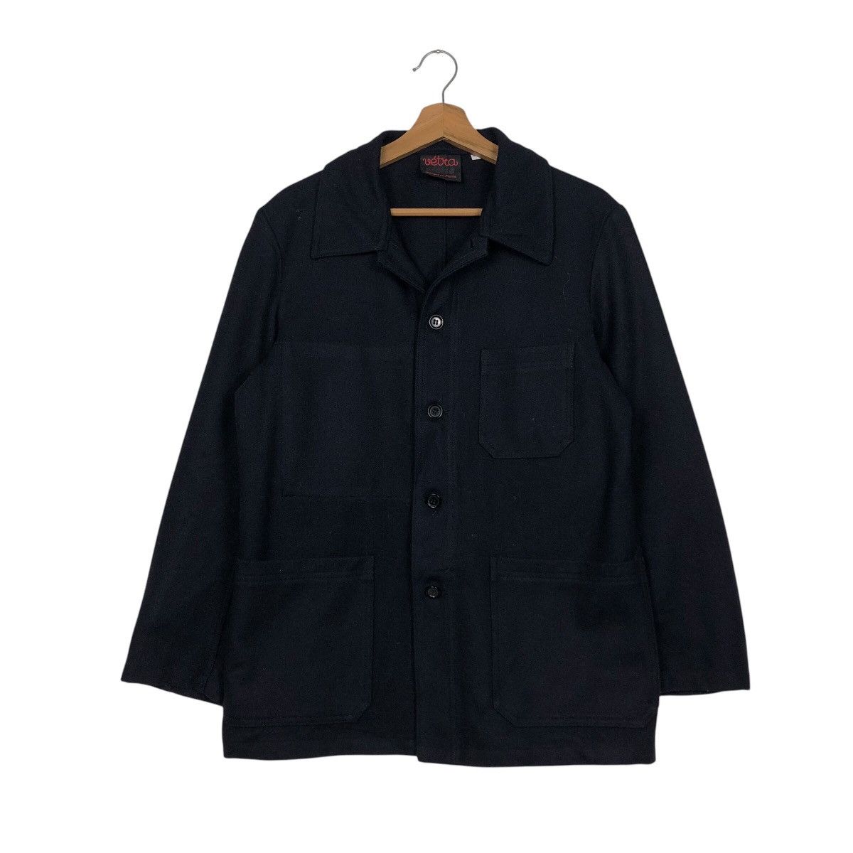 Japanese Brand 📌Vintage Wool Jacket Worker Vetra France Issey Miyake Size US M / EU 48-50 / 2 - 2 Thumbnail