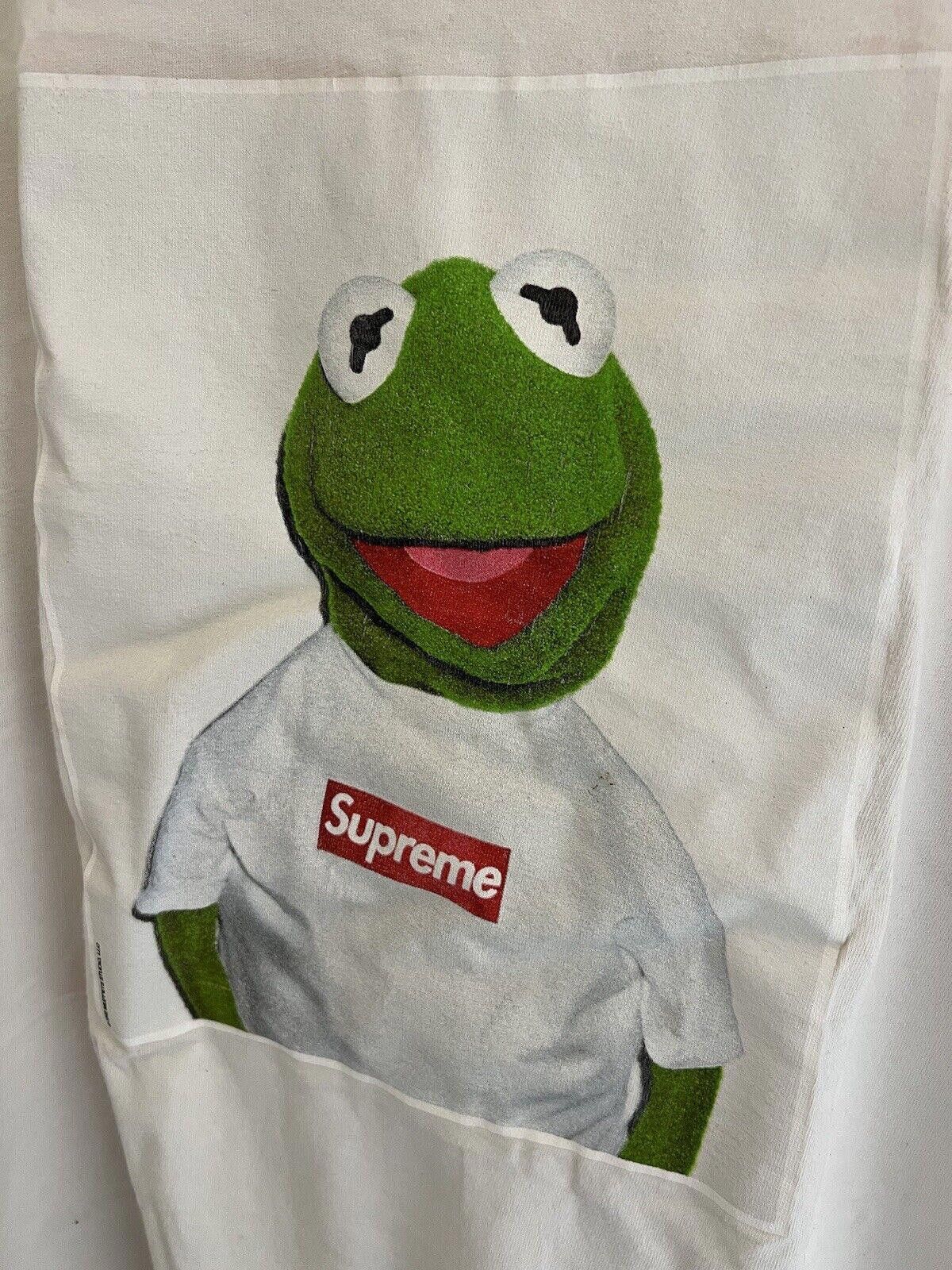 Supreme 2008 Supreme Kermit The Frog White T-Shirt Tee Large L Size US L / EU 52-54 / 3 - 5 Thumbnail