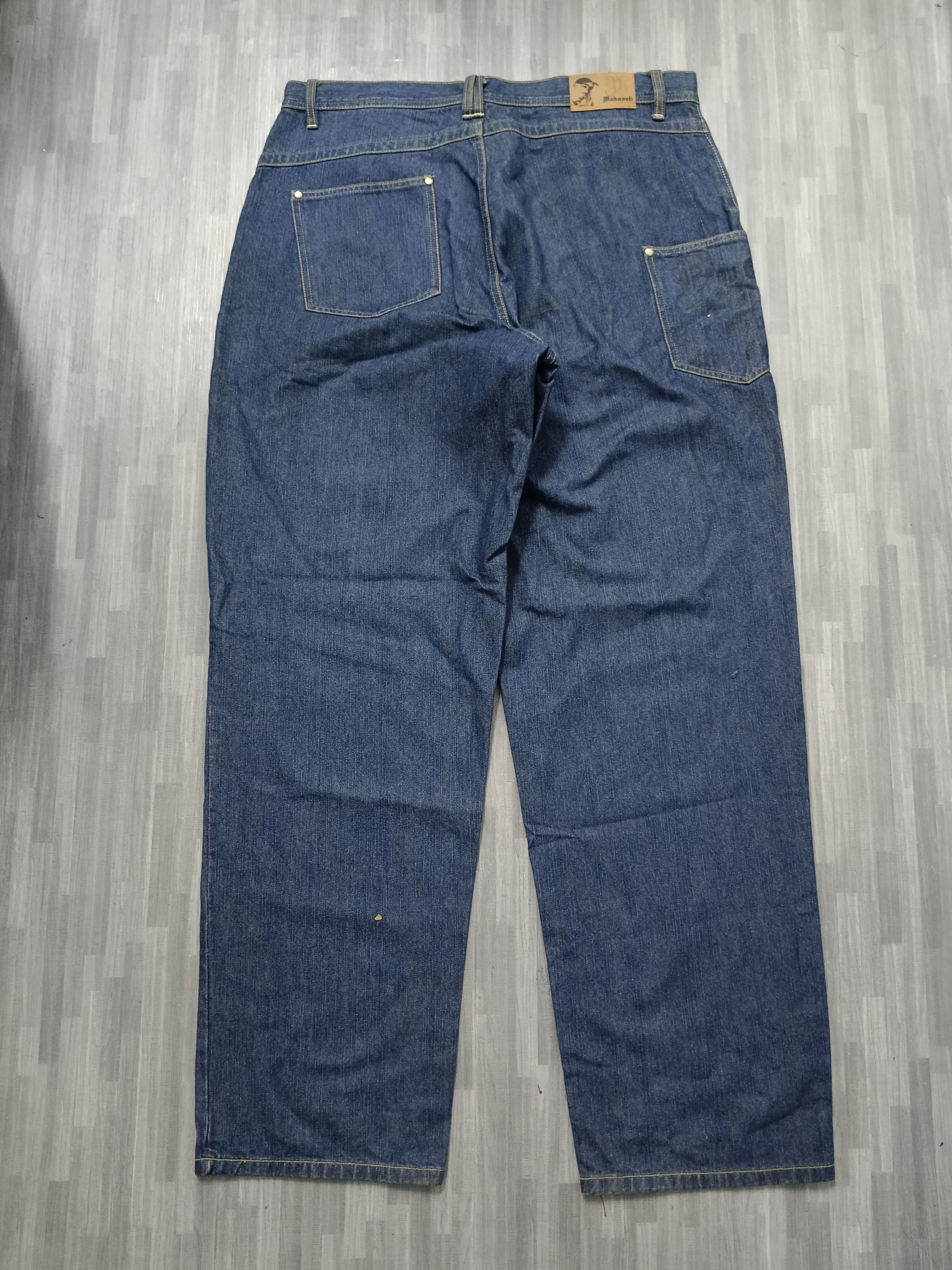 Makaveli AMERICAN ICON RAPPER TUPAC DENIM PANTS Size US 38 / EU 54 - 3 Thumbnail