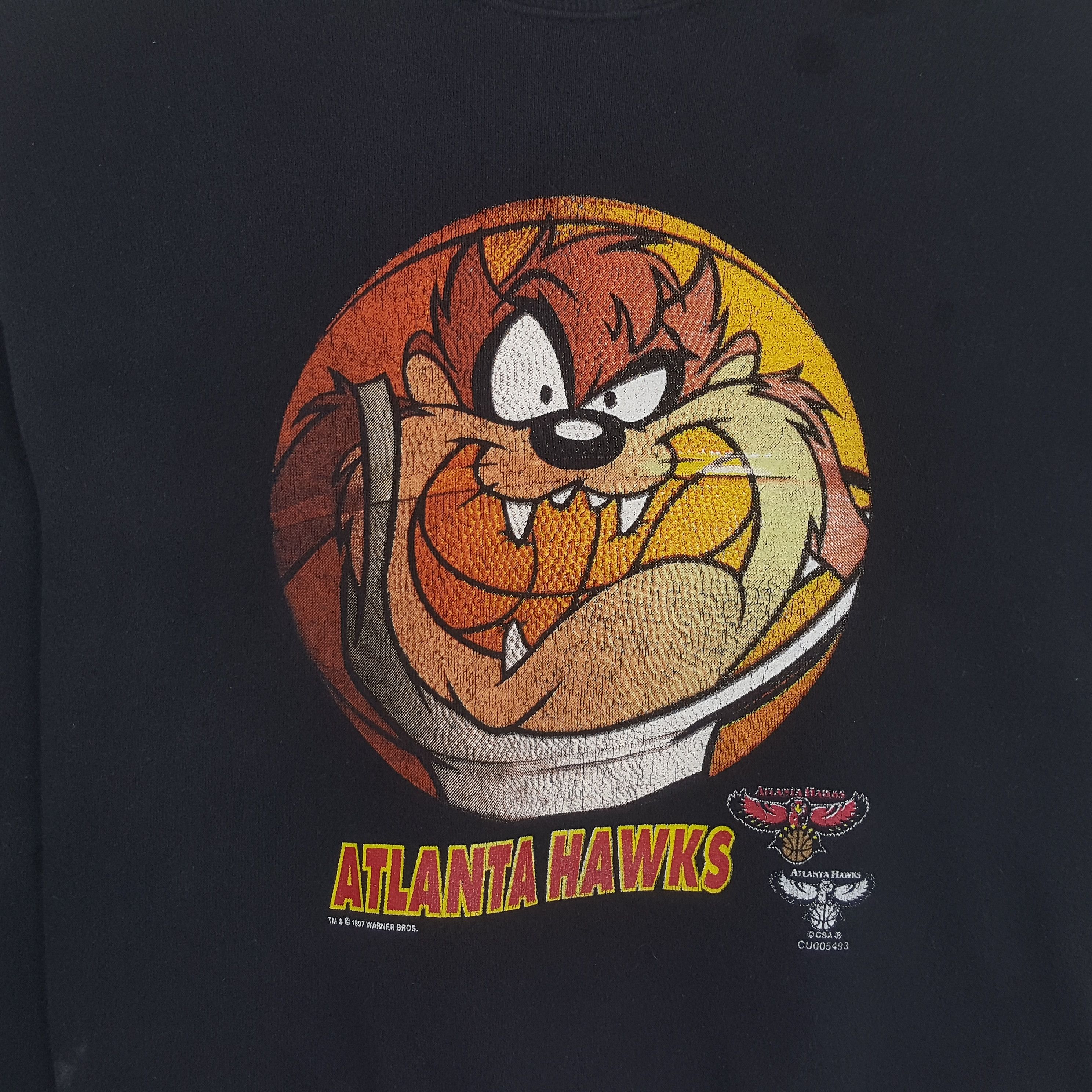 CSA × Disney × Vintage Vintage ATLANTA HAWKS X Tasmania Devil Sweatshirt C2980N23 Size US S / EU 44-46 / 1 - 2 Thumbnail