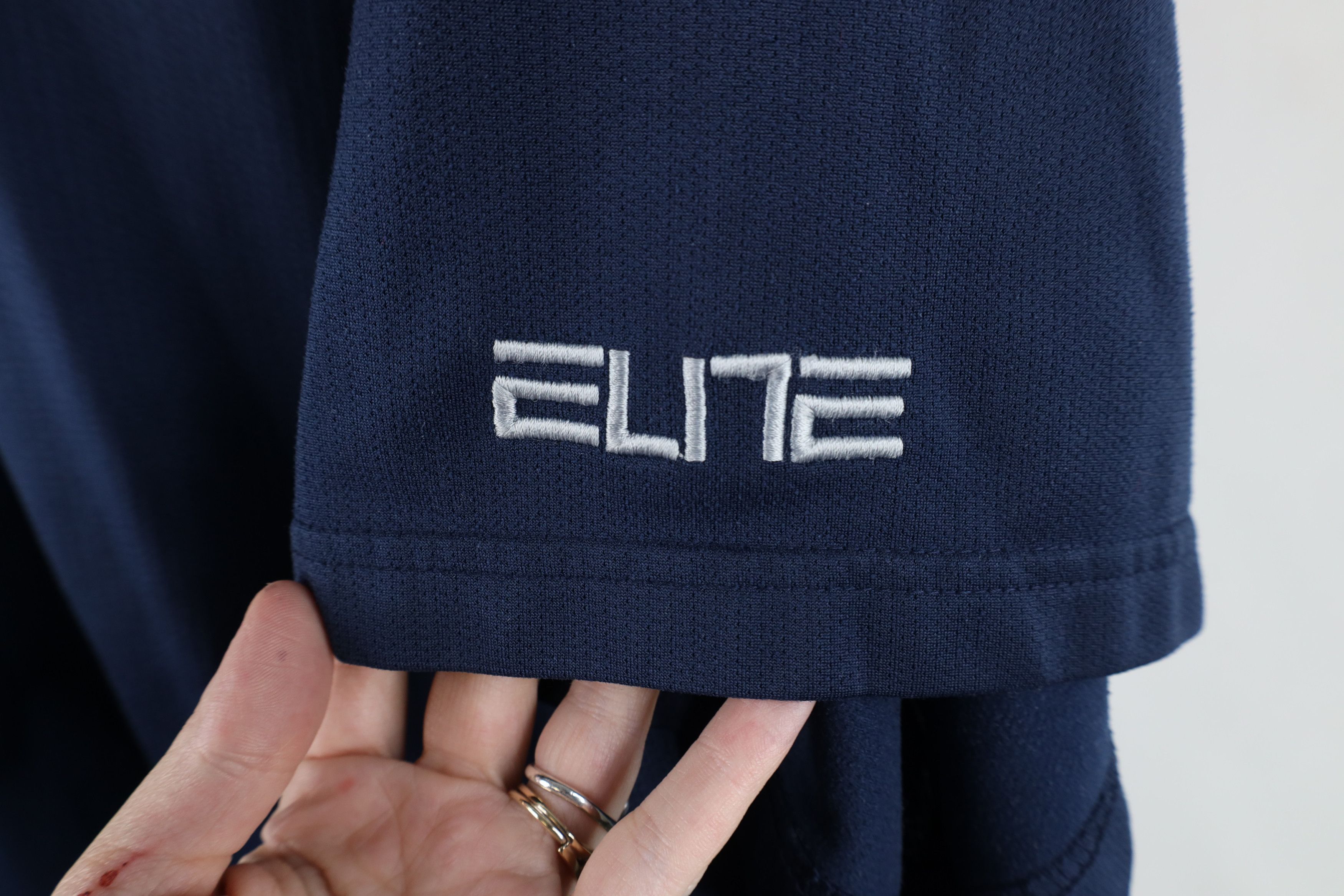 Nike × Vintage Vintage Nike Elite University of Michigan Warm Up Jacket Size US L / EU 52-54 / 3 - 4 Thumbnail