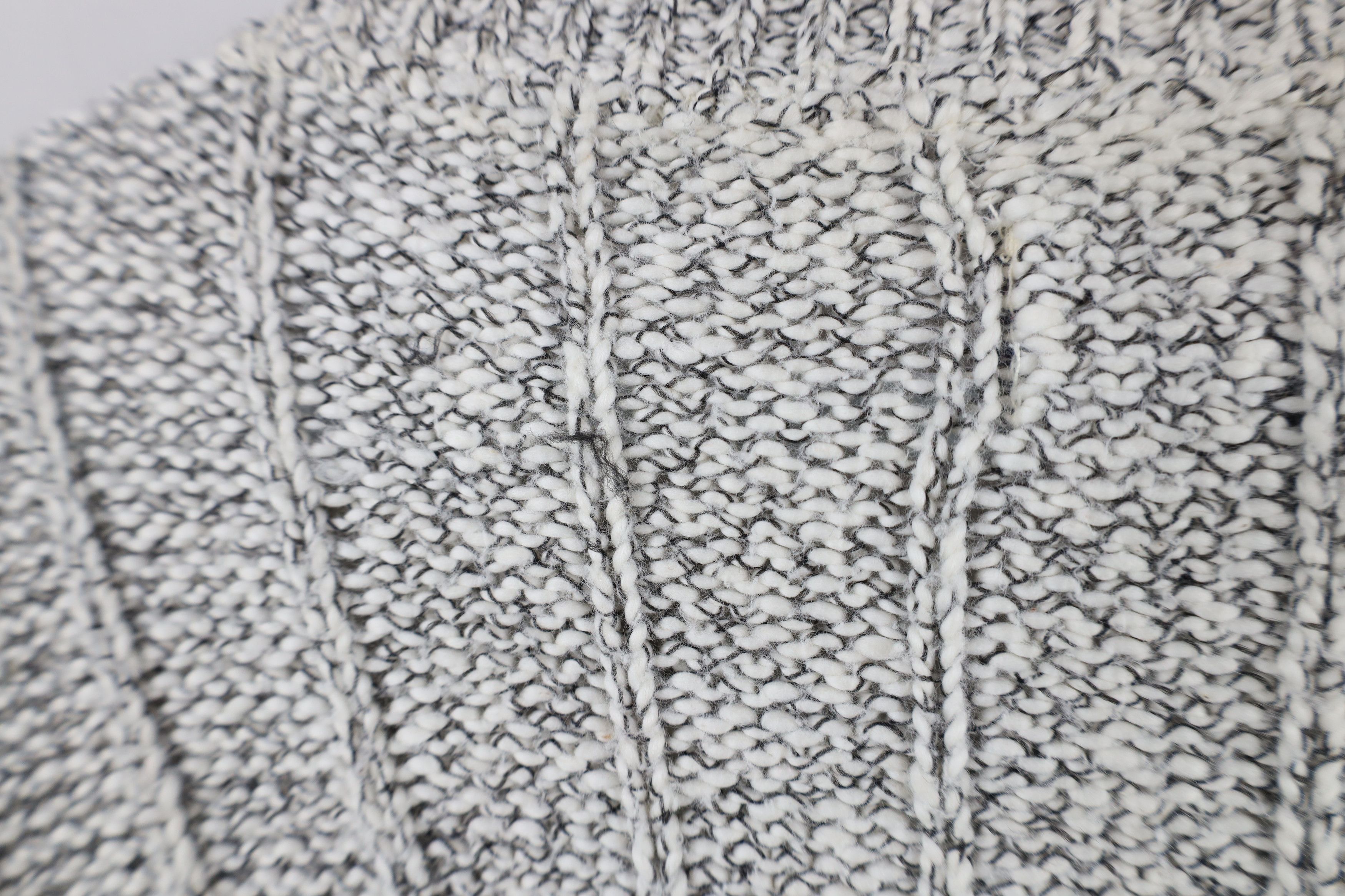 Vintage 90s Streetwear Ribbed Knit Crewneck Sweater USA