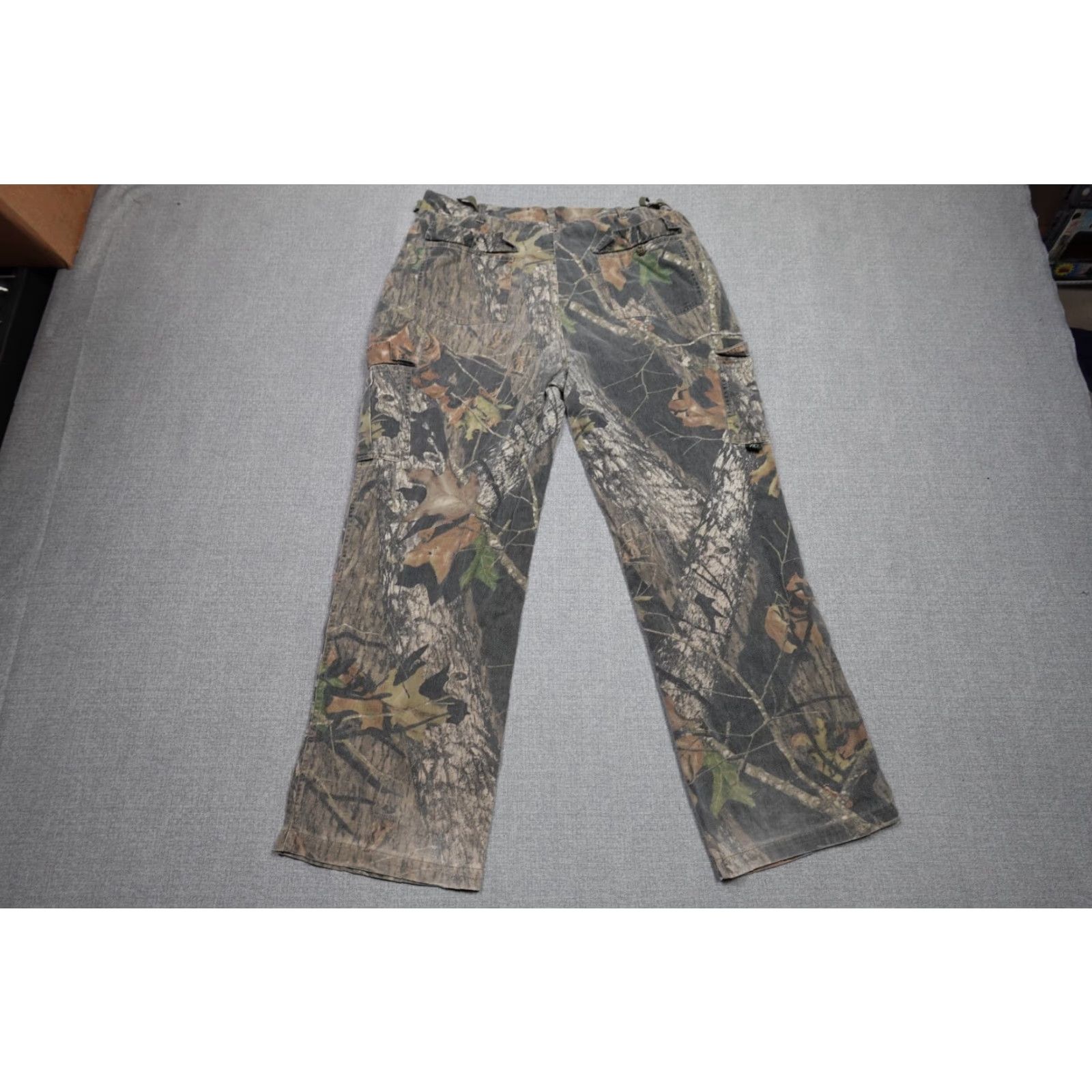 Vintage Vintage Mossy Oak Pants Mens XL Brown Cargo Outdoors 5-Pocket Design Straight Relaxed Wool? Polyester? Size US 36 / EU 52 - 5 Thumbnail