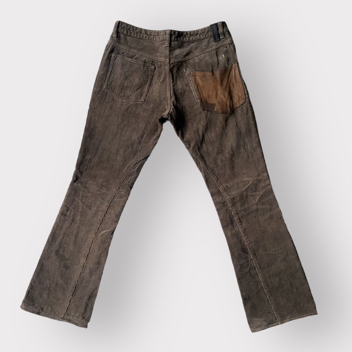 Isamu Katayama Backlash 2000’s Backlash Corduroy Flare Pants Size US 33 - 5 Thumbnail