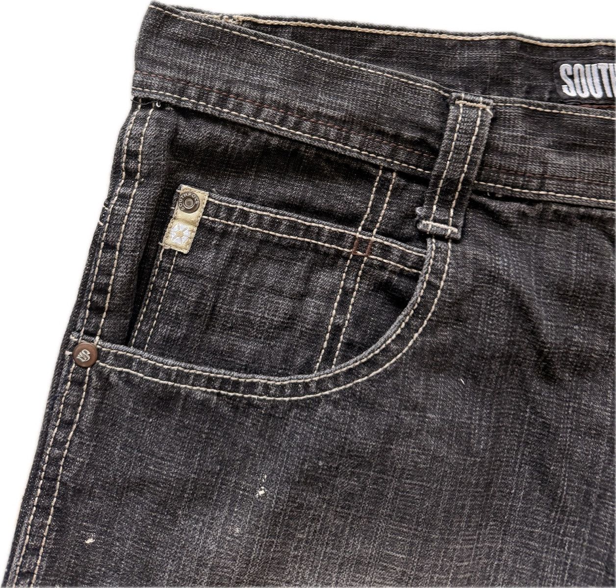 Southpole Gold Tab Black Southpole Jorts Size US 34 / EU 50 - 6 Thumbnail