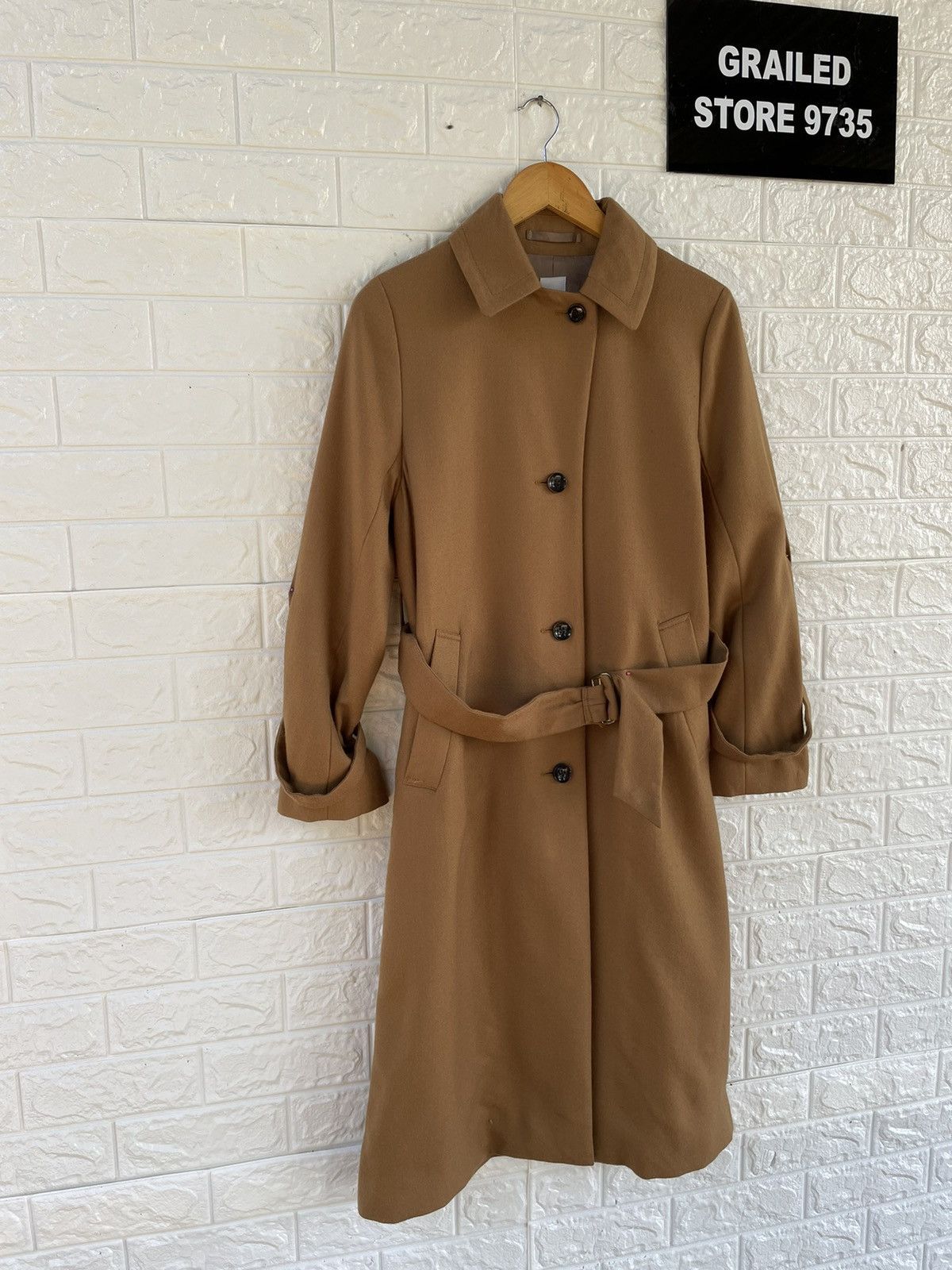 Japanese Brand × Vintage Vintage Honore Long Overcoat Size M / US 6-8 / IT 42-44 - 5 Thumbnail