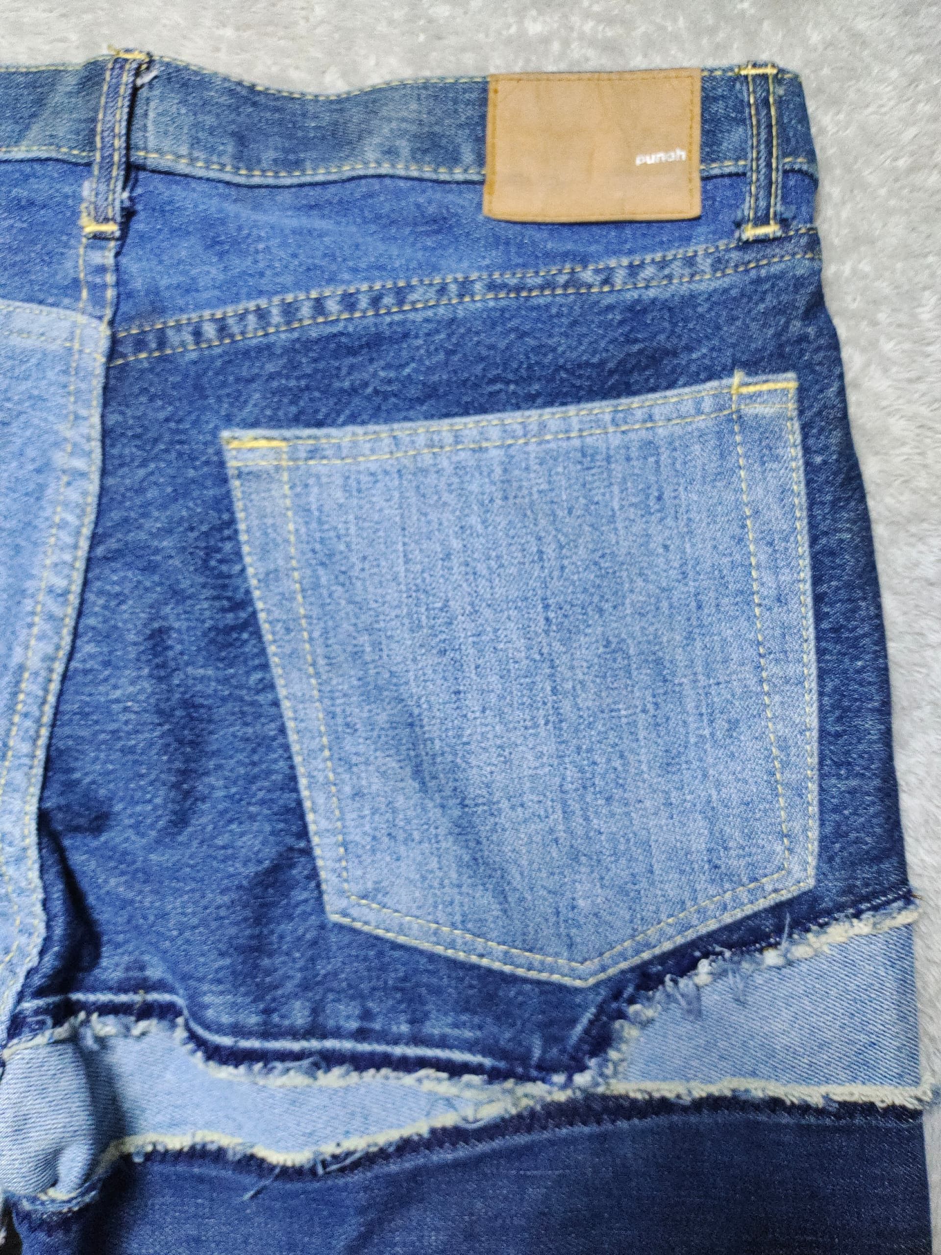Hysteric Glamour RARE PUNAH PATCHWORK DENIM JEANS INSPIRED HYSTERIC GLAMOUR Size US 32 / EU 48 - 5 Thumbnail