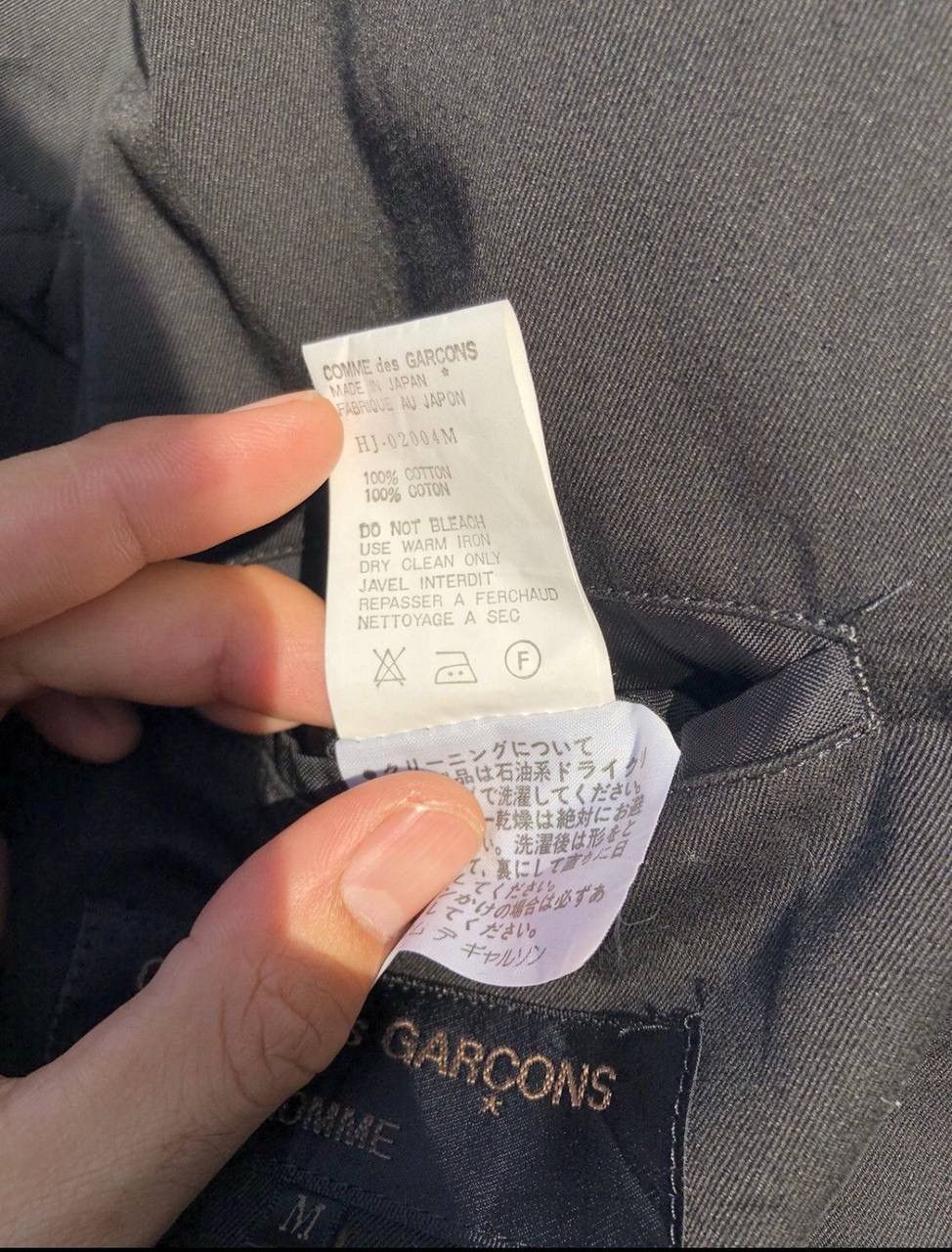 Comme des Garcons Homme AD1989 Comme Des Garcons Homme Blazer Size US M / EU 48-50 / 2 - 12 Thumbnail