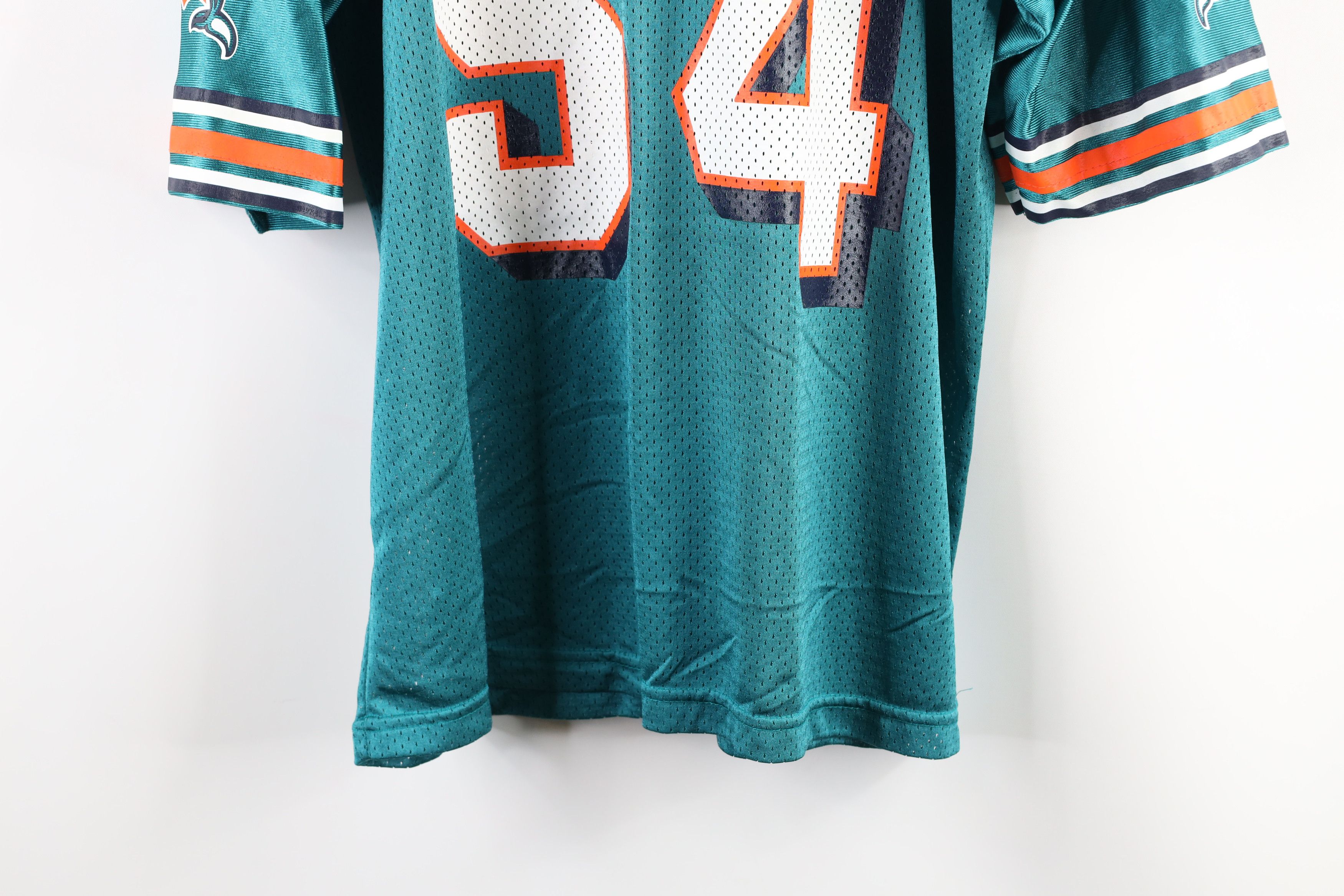 Adidas × Vintage Vintage 90s Adidas Miami Dolphins Football Jersey Teal Size US S / EU 44-46 / 1 - 8 Thumbnail