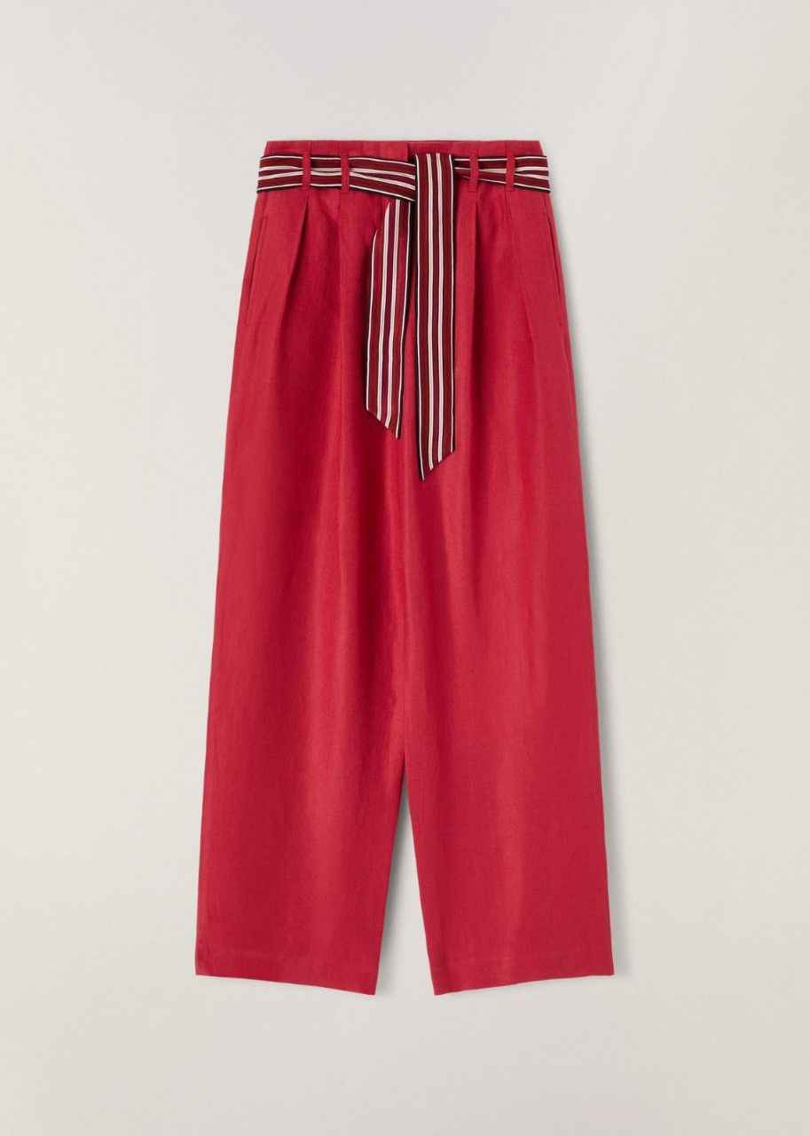 o1srvl11e0424 Trouser in Red