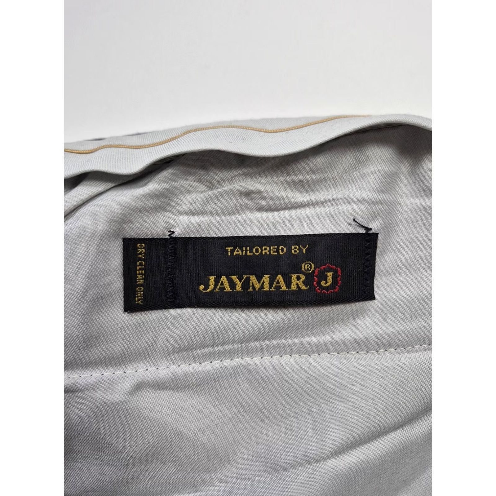 Vintage VTG Jaymar Dress Pants Mens 38x36 Blue Wool Pleated Straight Unhemmed NWT USA Size US 38 / EU 54 - 3 Thumbnail