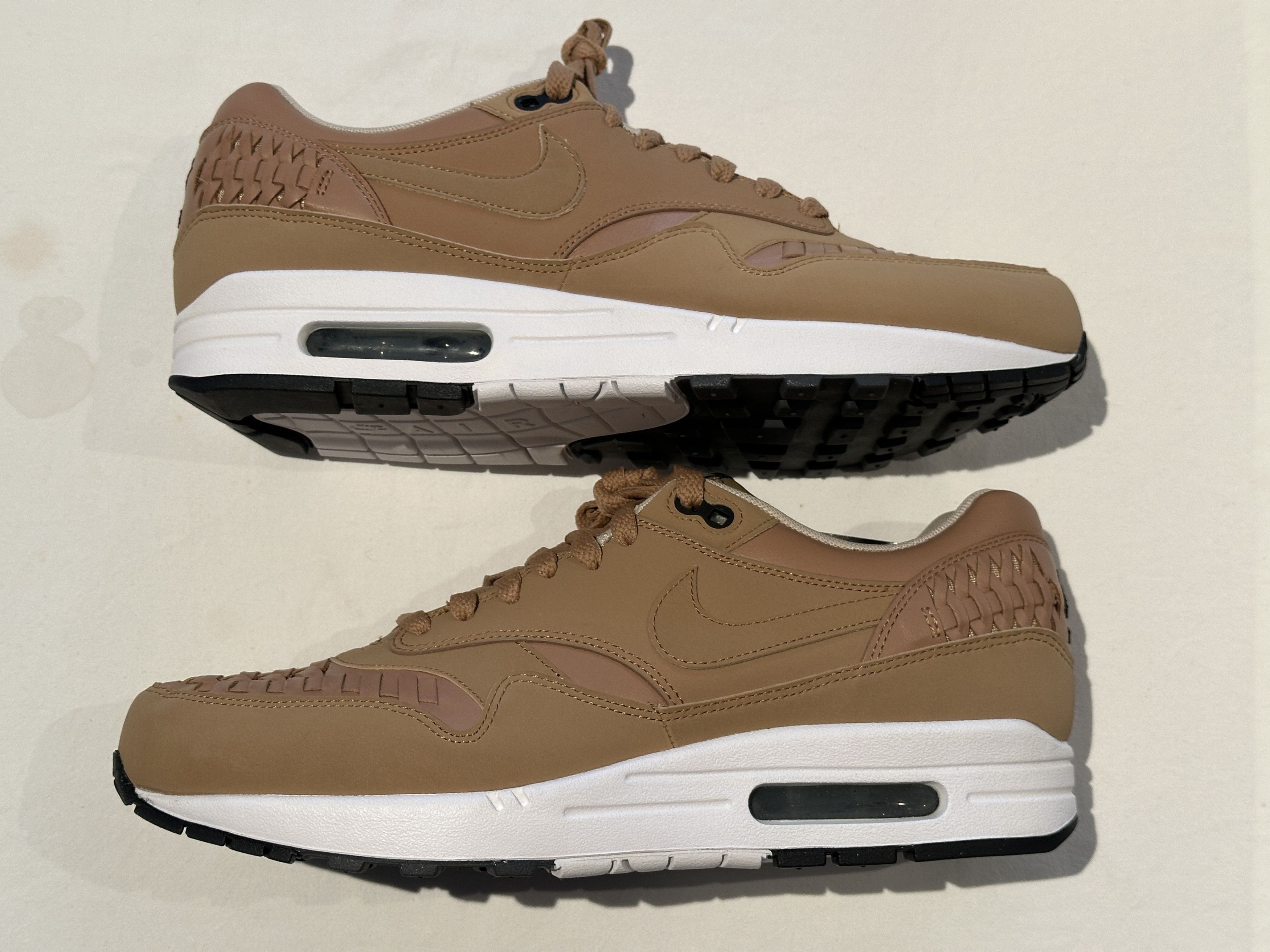 Nike BRAND NEW RARE - NIKE AIR MAX 1 - WOVEN "PALE SHALE" SZ 11 Size US 11 / EU 44 - 1 Thumbnail