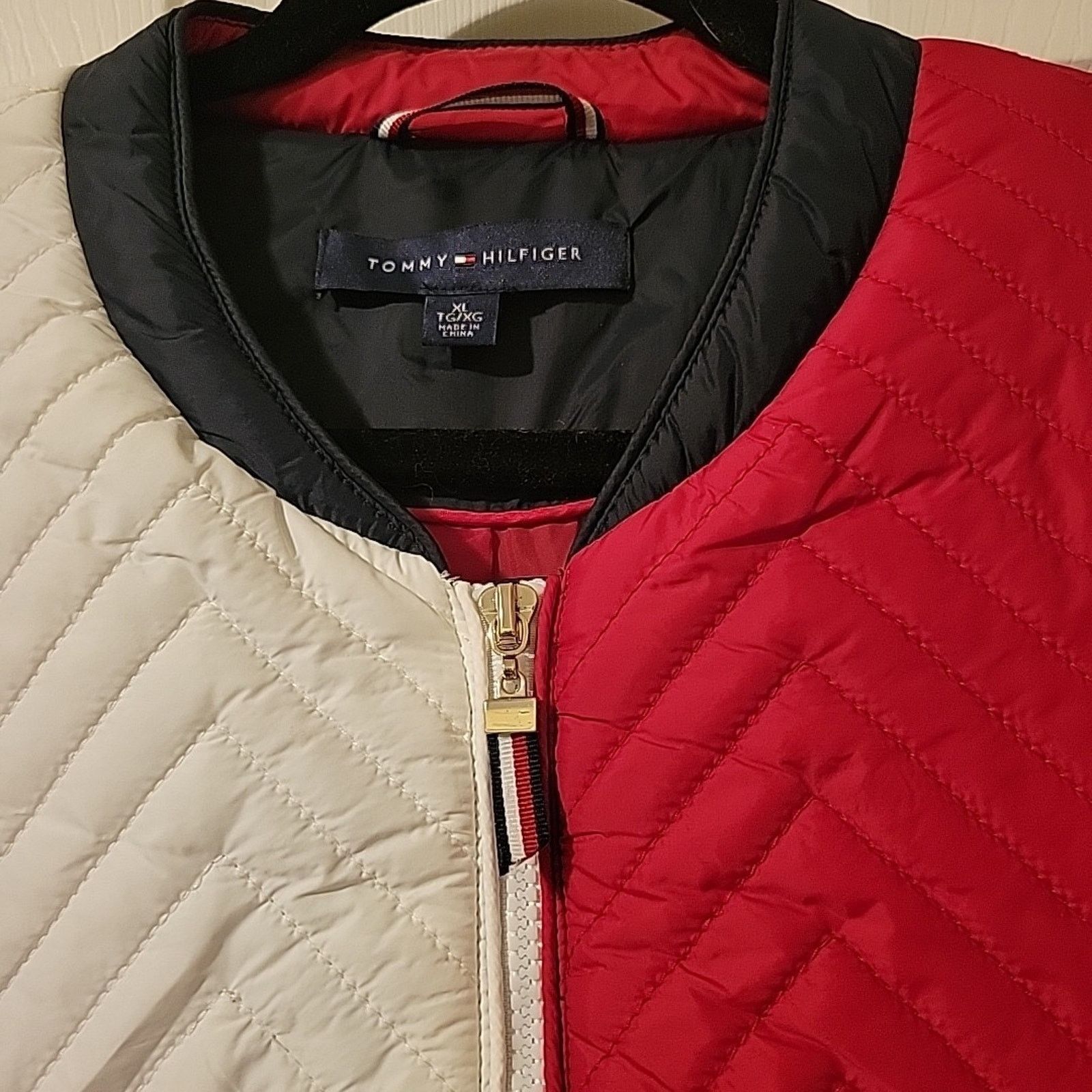 Tommy Hilfiger Tommy Hilfiger XL Color Block Iconic Retro Patriotic Jacket Size US XL / EU 56 / 4 - 2 Thumbnail