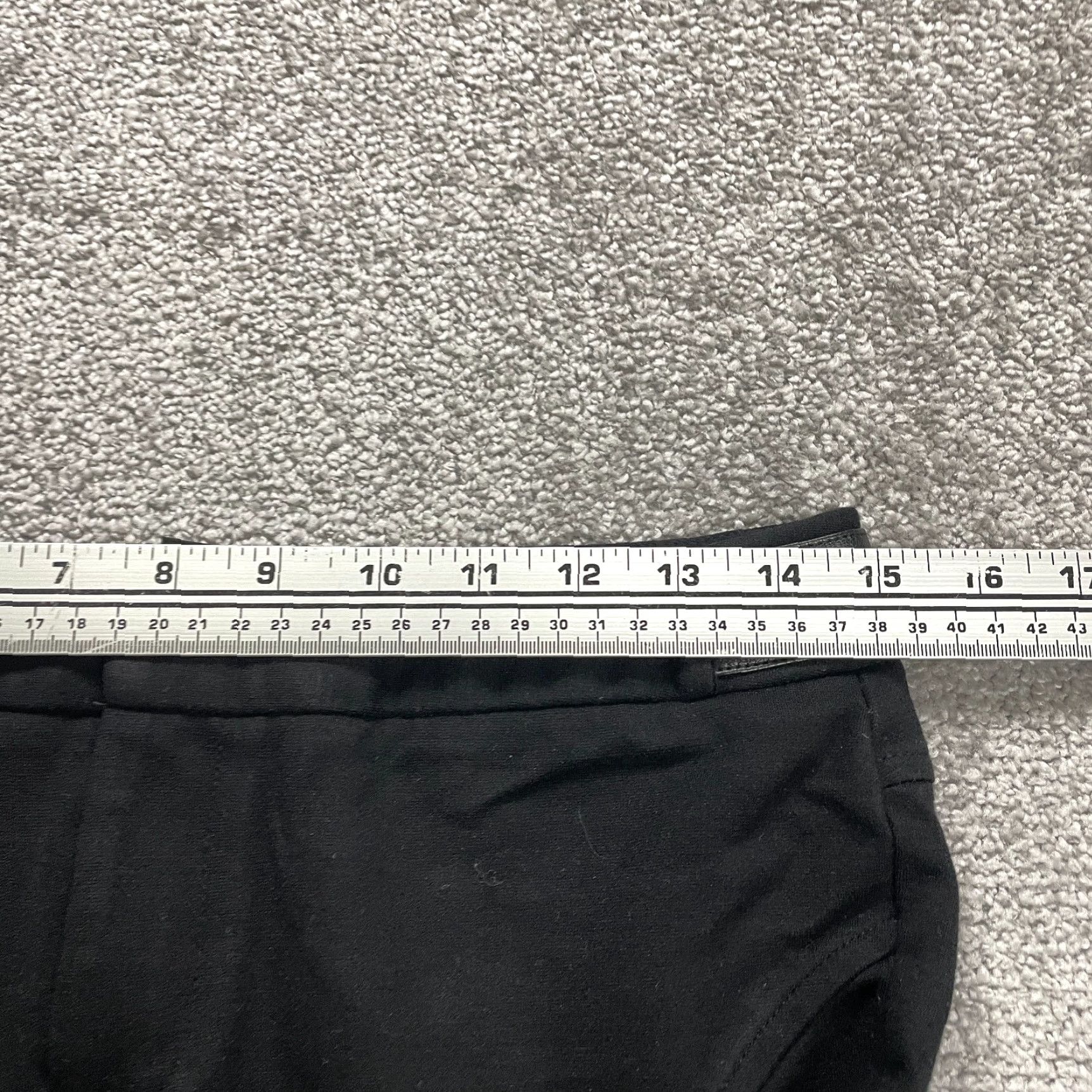 Vintage VINTAGE INC International Concepts Womens Pants Casual Tapered Fit Black Size 6 Stretch Size 28" / US 6 / IT 42 - 7 Thumbnail