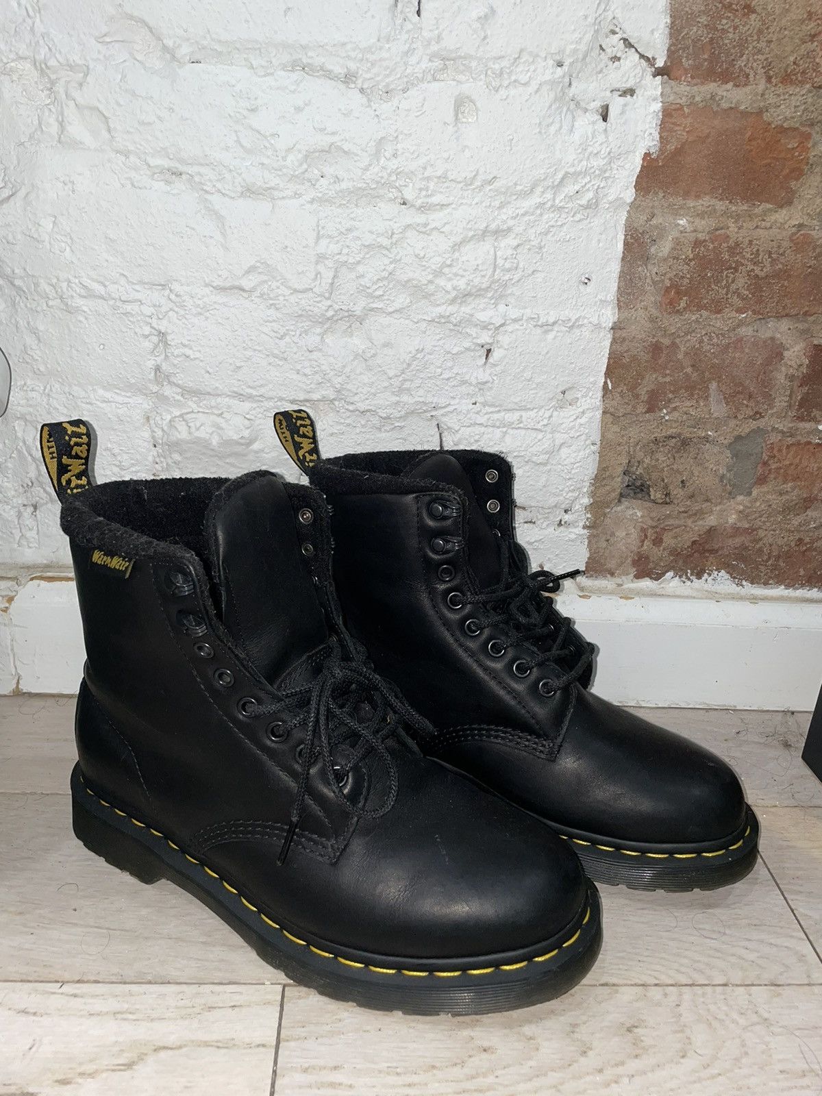 Dr. Martens Dr Marten 1460 Pascal WarmWair leather boots Size US 8 / EU 41 - 1 Thumbnail