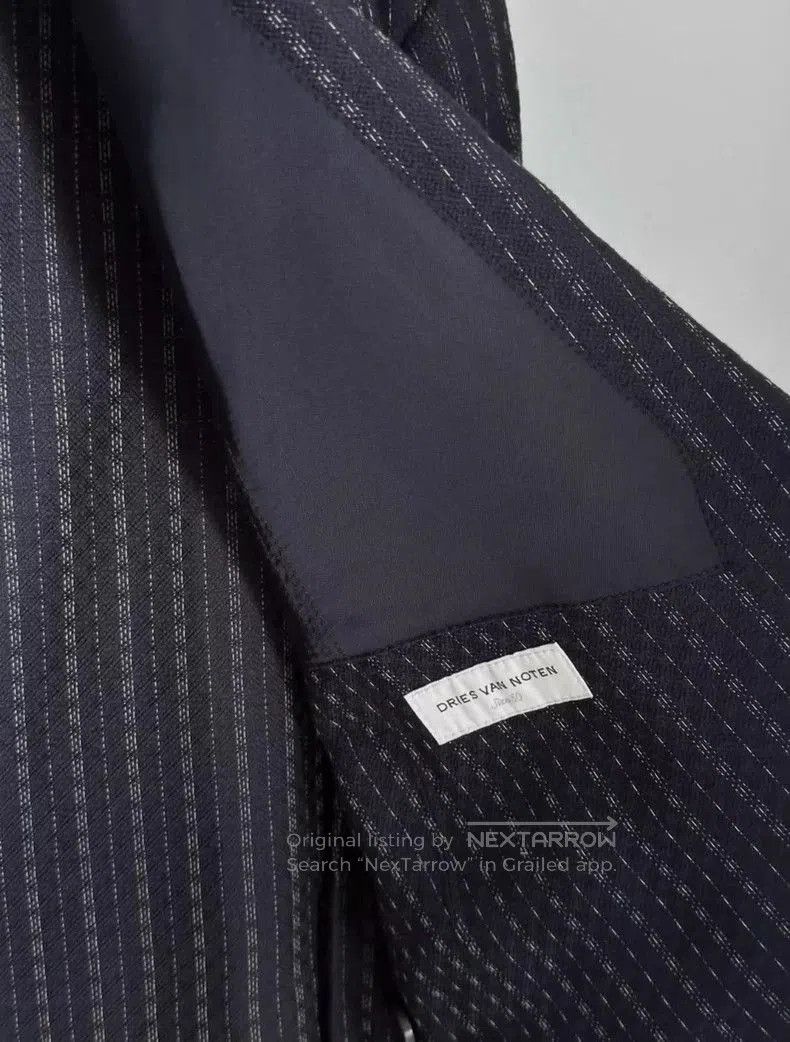 Dries Van Noten Dries Van Noten Jacquard Blazer Coat. Size US L / EU 52-54 / 3 - 2 Thumbnail