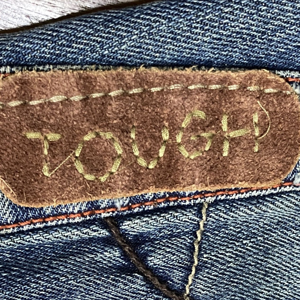 Japanese Brand Very Rare Design Vintage Brand Tough Jeans 2000s Size US 30 / EU 46 - 10 Thumbnail