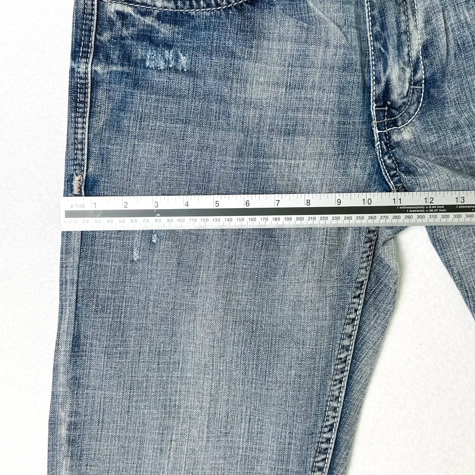 Axel Arigato TK Axel Walcott Boot Cut Distressed Y2K Western Cowboy 32x32 Size US 32 / EU 48 - 12 Thumbnail