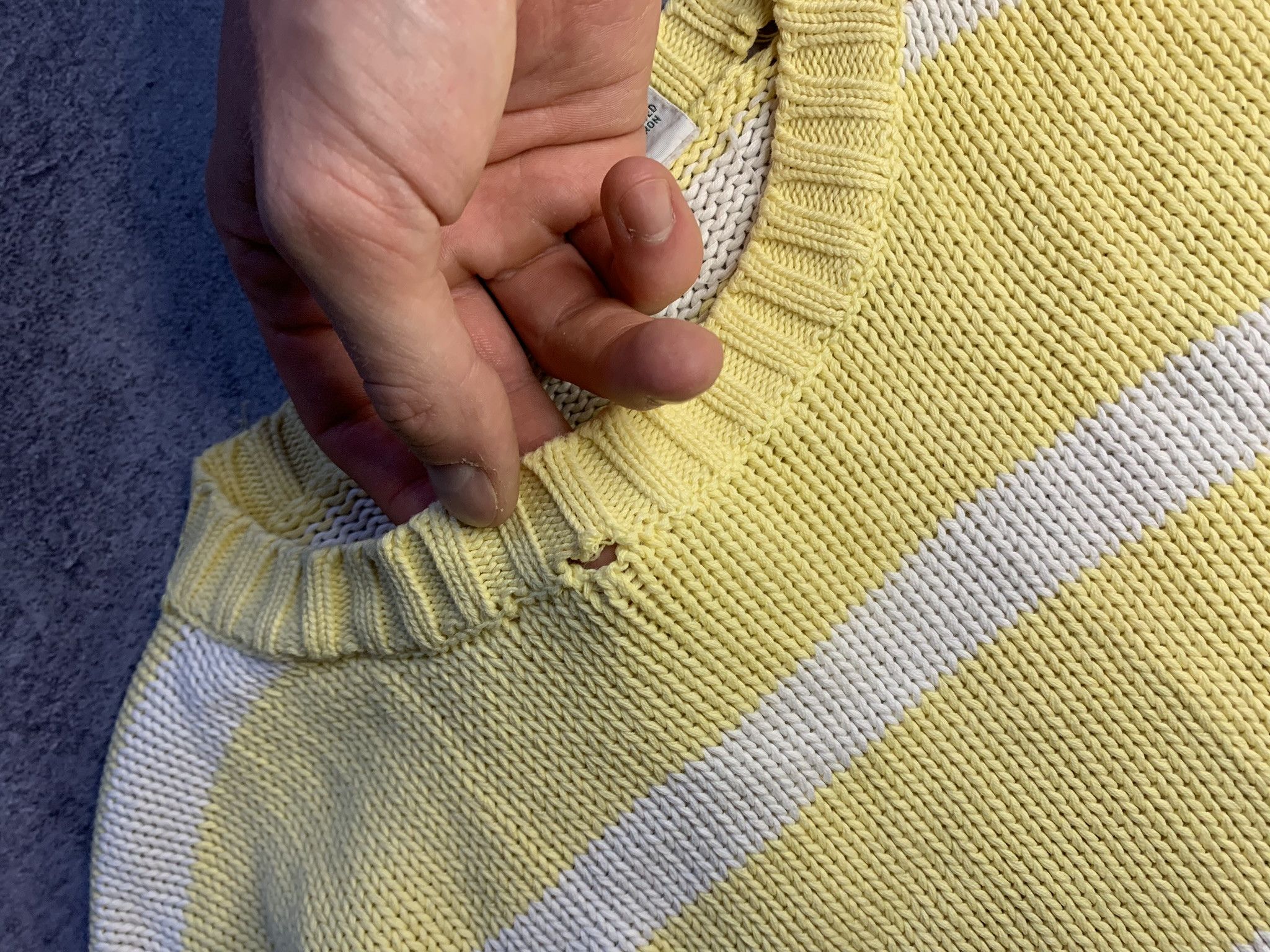 Lacoste Vintage Lacoste Striped Knit Sweater Size US M / EU 48-50 / 2 - 13 Thumbnail