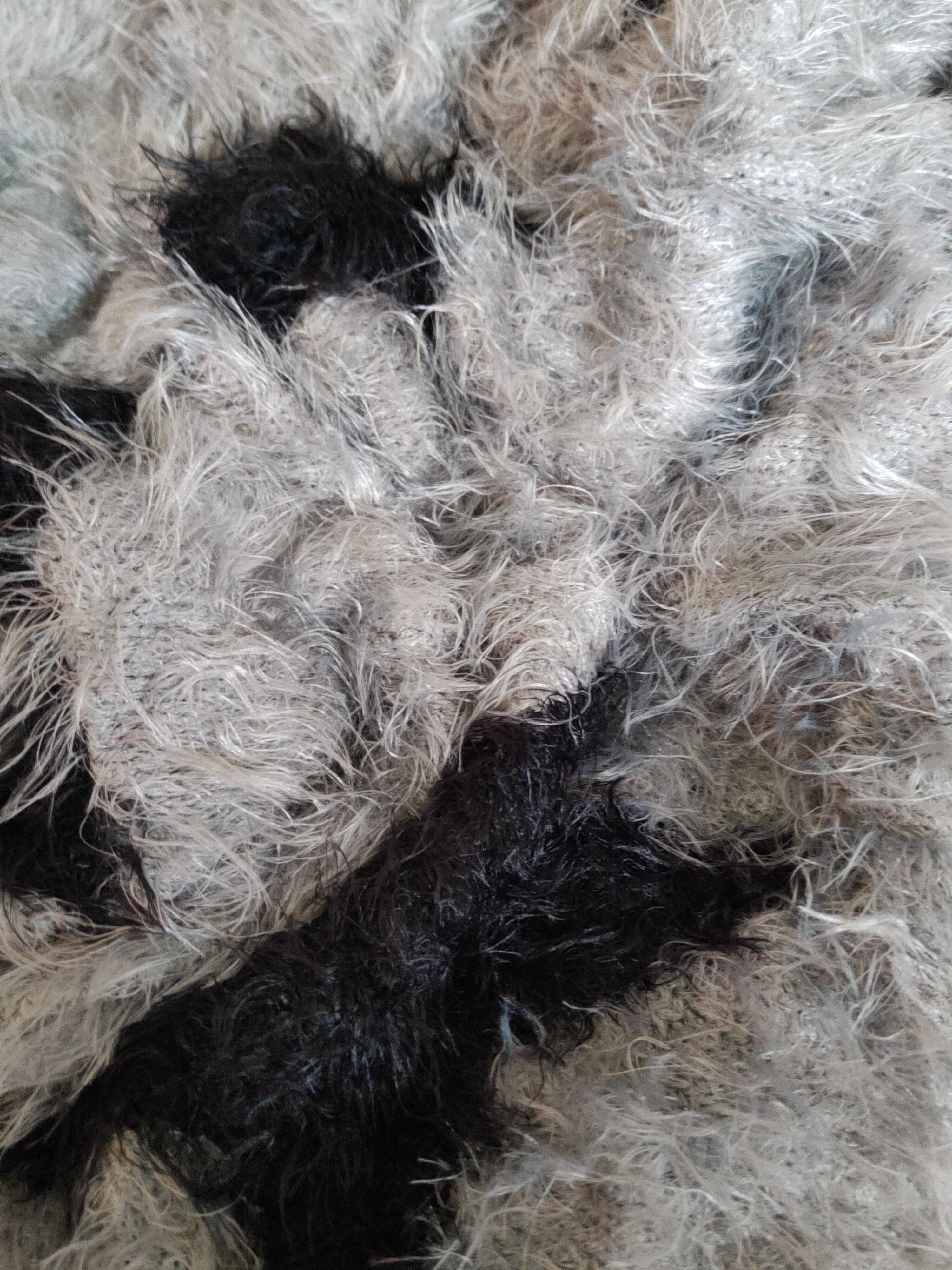 Japanese Brand CRVX star Dark Gray Shag Shaggy Fur Mohair Knitwear #S1935 Size S / US 4 / IT 40 - 10 Thumbnail