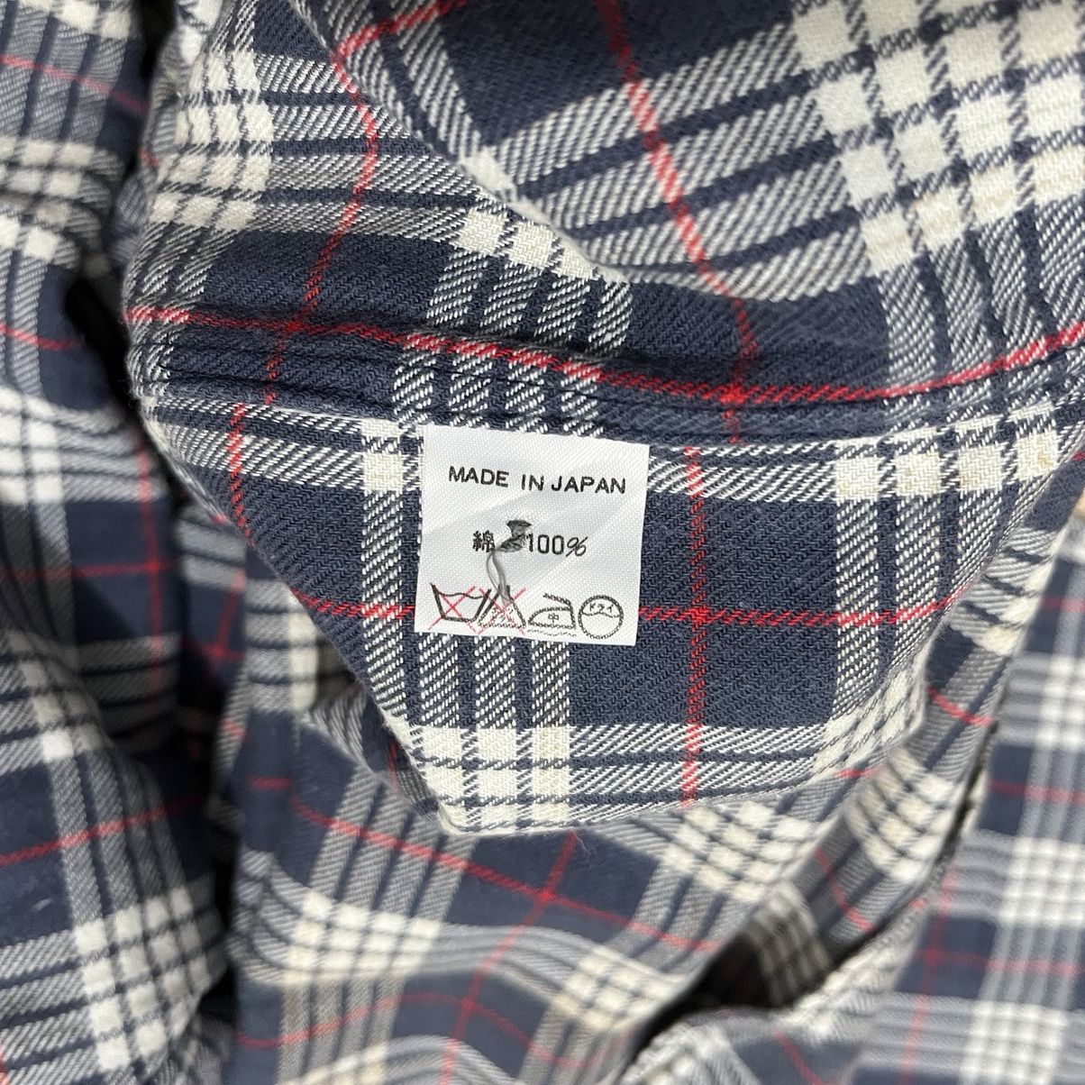 Yohji Yamamoto L.Q Y’s For Men By Yohji Yamamoto Plaid Button Up Shirt Size US L / EU 52-54 / 3 - 7 Thumbnail