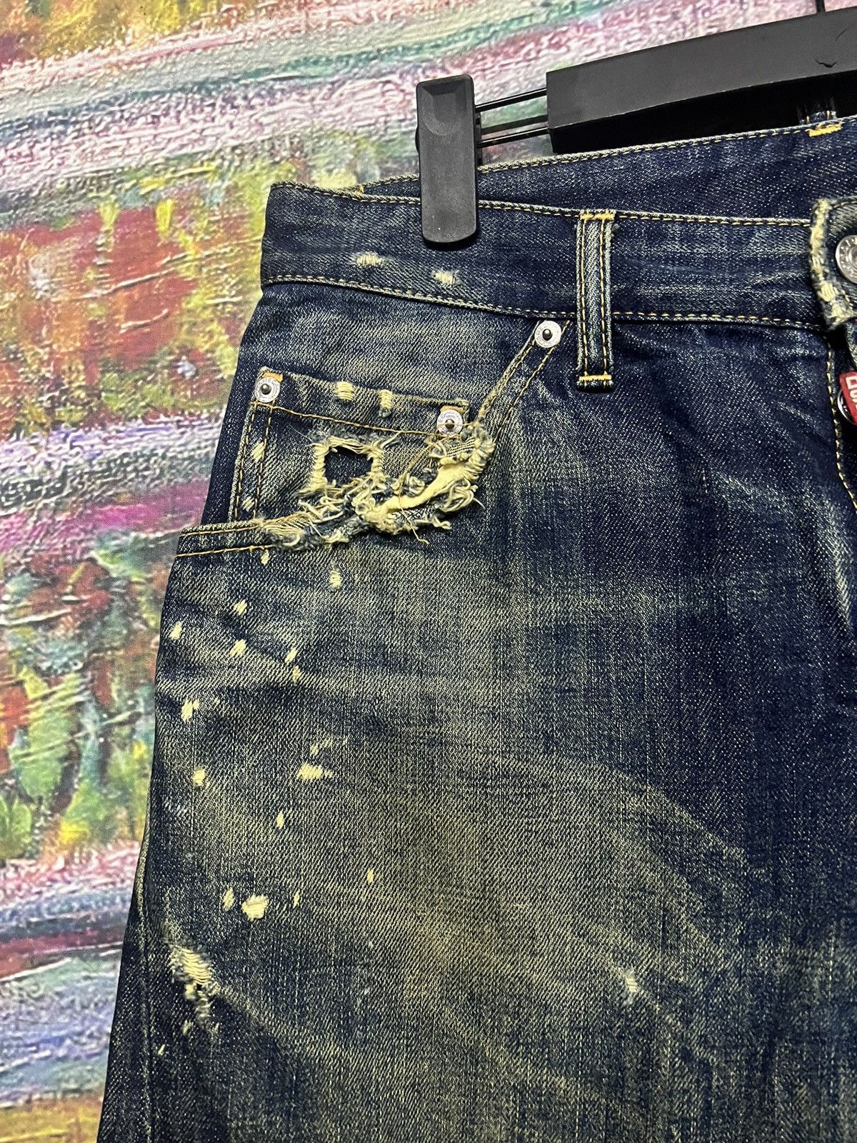 Dsquared2 ‼️LAST DROP‼️Dsquared distressed design denim Size US 31 - 9 Thumbnail