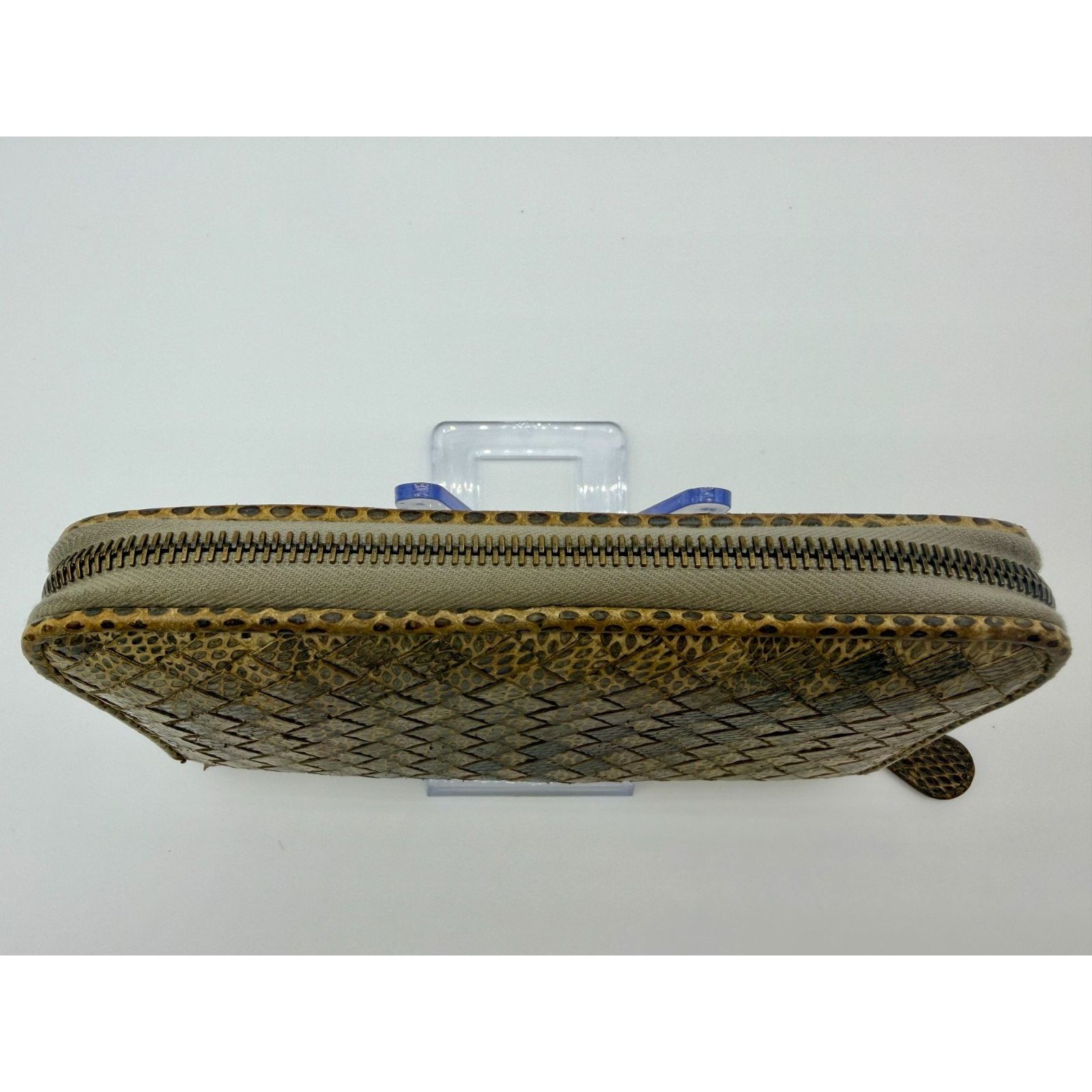 Bottega Veneta BOTTEGA VENETA Intrecciato Zippy Clutch Wallet Leather | COA Size ONE SIZE - 3 Thumbnail
