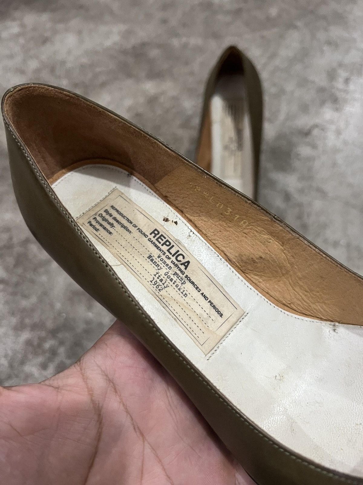 Maison Margiela Maison Margiela Replica Women Pump Nanny Goatskin Heels Size US 8 / IT 38 - 7 Thumbnail