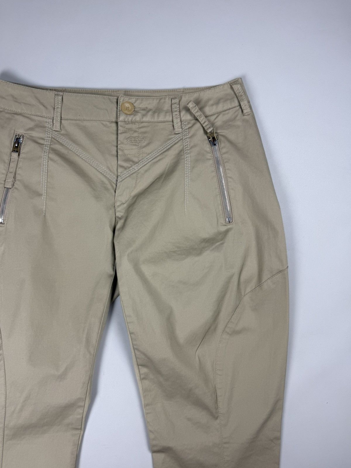 Marithe + Francois Girbaud MFG Girbaud Men’s Avant-Garde Chino Pants Trousers Size US 30 / EU 46 - 9 Thumbnail