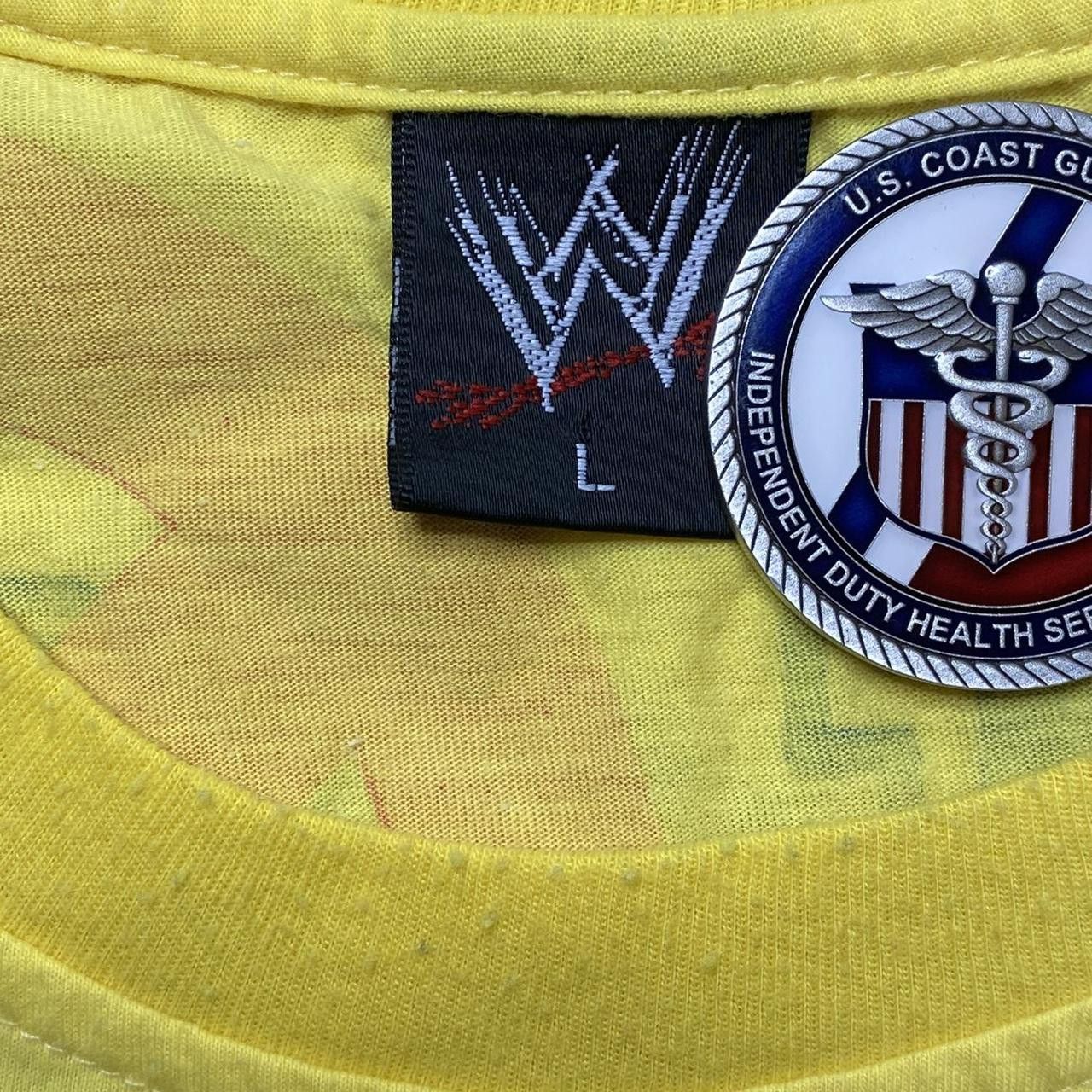 WWE Vintage WWE x John Cena Yellow Wrestling Tee Size Large Size US L / EU 52-54 / 3 - 3 Thumbnail