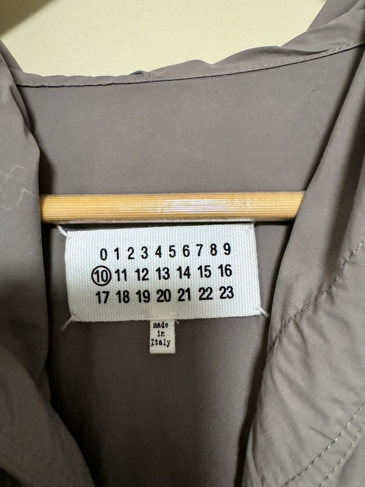 Maison Margiela Maison Margiela Taupe Recycled Nylon Sports Jacket Size US XL / EU 56 / 4 - 9 Thumbnail