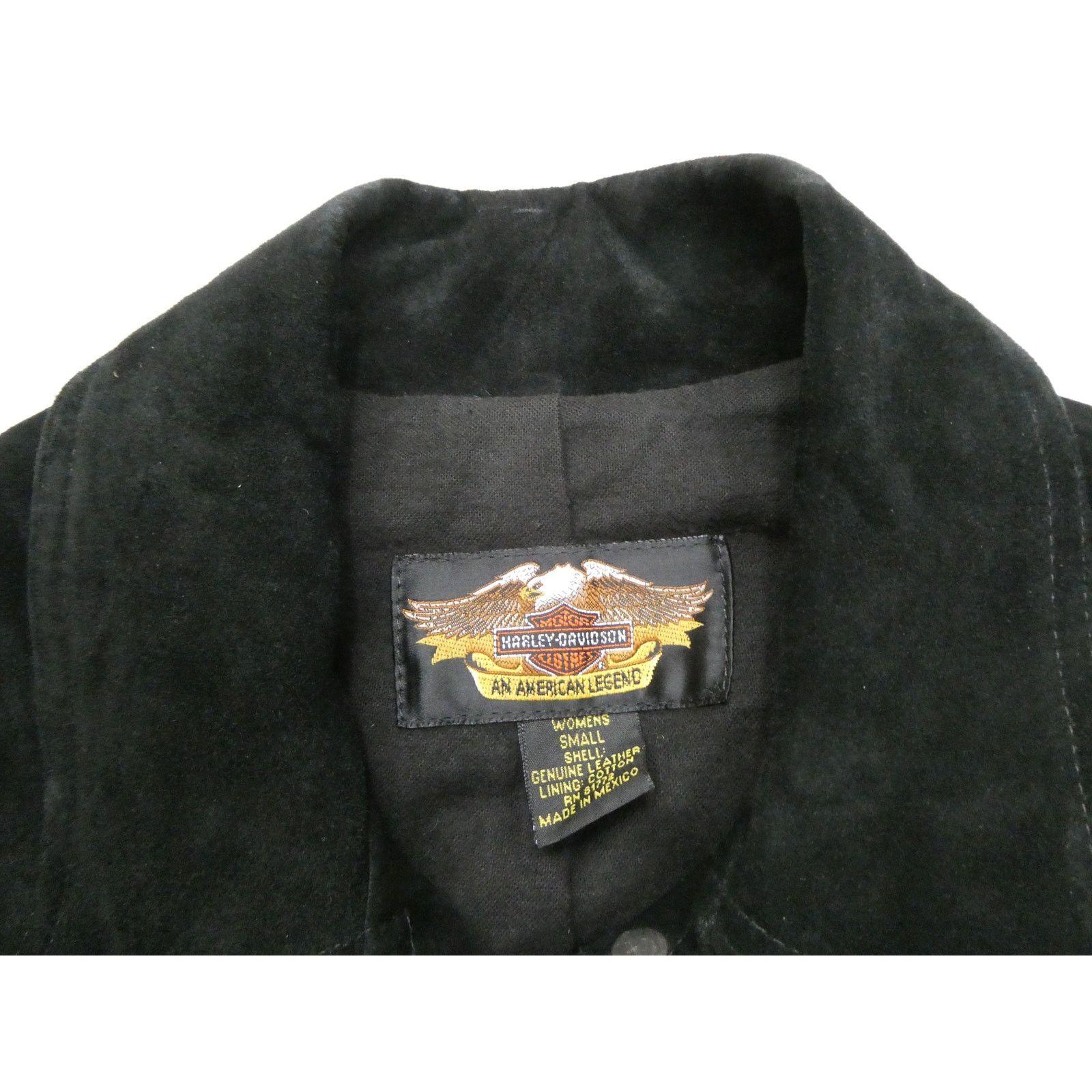 Harley Davidson Harley Davidson Genuine Suede Leather Vest - small, NEW Size S / US 4 / IT 40 - 2 Thumbnail