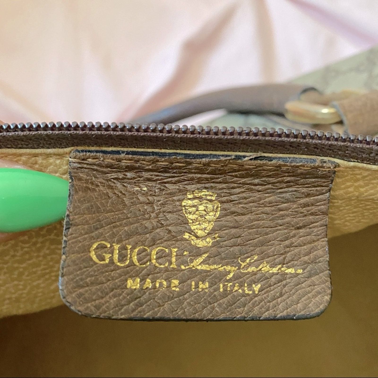 Gucci Gucci Carry All Boston Vintage Handbag GG Size ONE SIZE - 7 Thumbnail