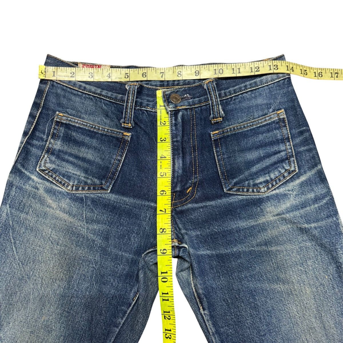Edwin Vintage Edwin Denim Bell Bottom Jeans Size US 27 - 15 Thumbnail