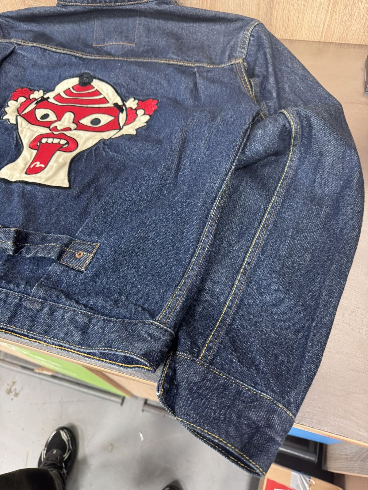 Evisu × Japanese Brand Vintage japanese 90s Evisu Jacket made in Italy Size US M / EU 48-50 / 2 - 16 Thumbnail