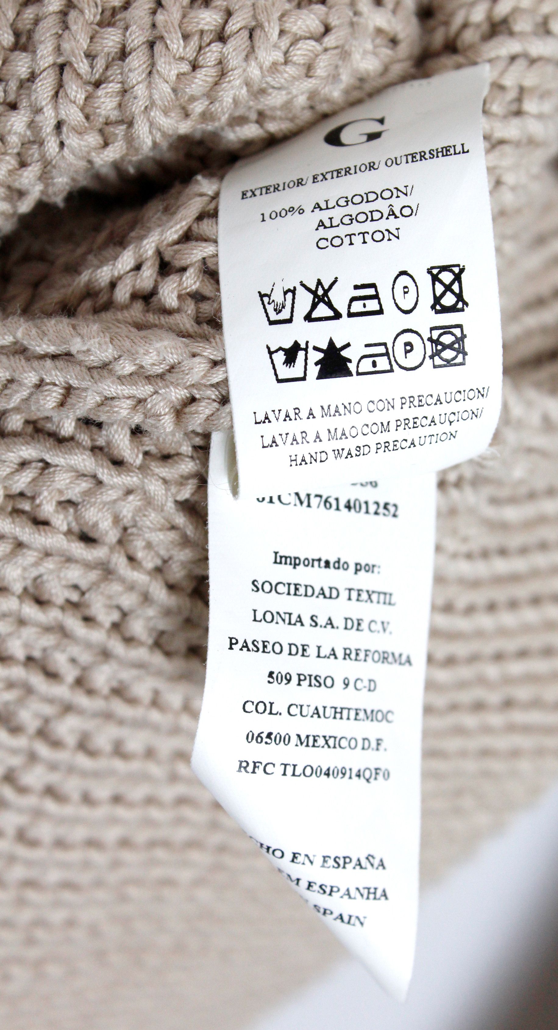 Carolina Herrera Carolina Herrera Beige Cotton Knit Cardigan Sweater Y2K Size L / US 10 / IT 46 - 4 Thumbnail